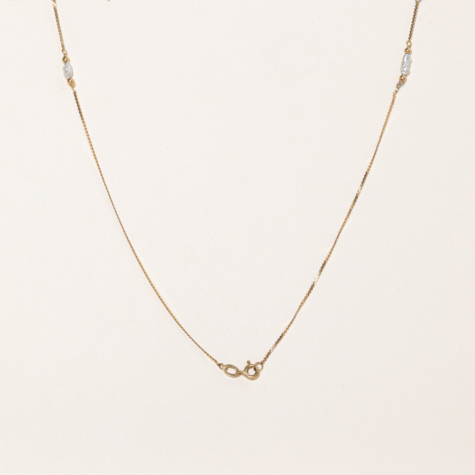 Garnet & Rice Pearl Necklace | 5.00ctw | 24" |
