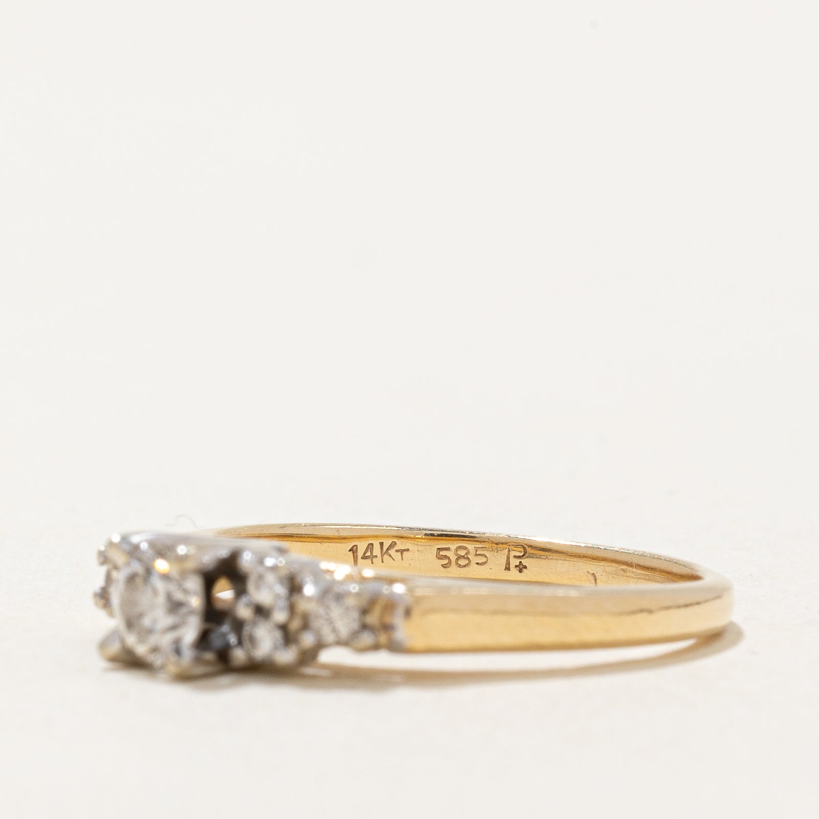 Prong Set Diamond Ring | 0.30ctw | SZ 5 |