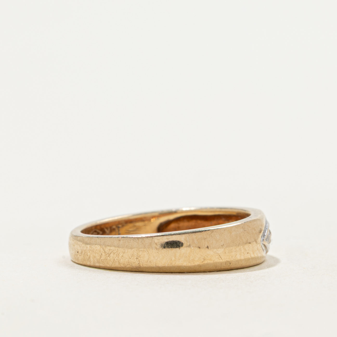 Bague en diamant unique | 0,01 ct | Taille 4,5 |