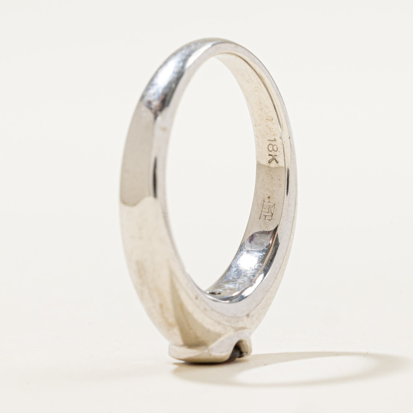 Bague en grenat « Birks » | 0,50 ct | Taille 7 |