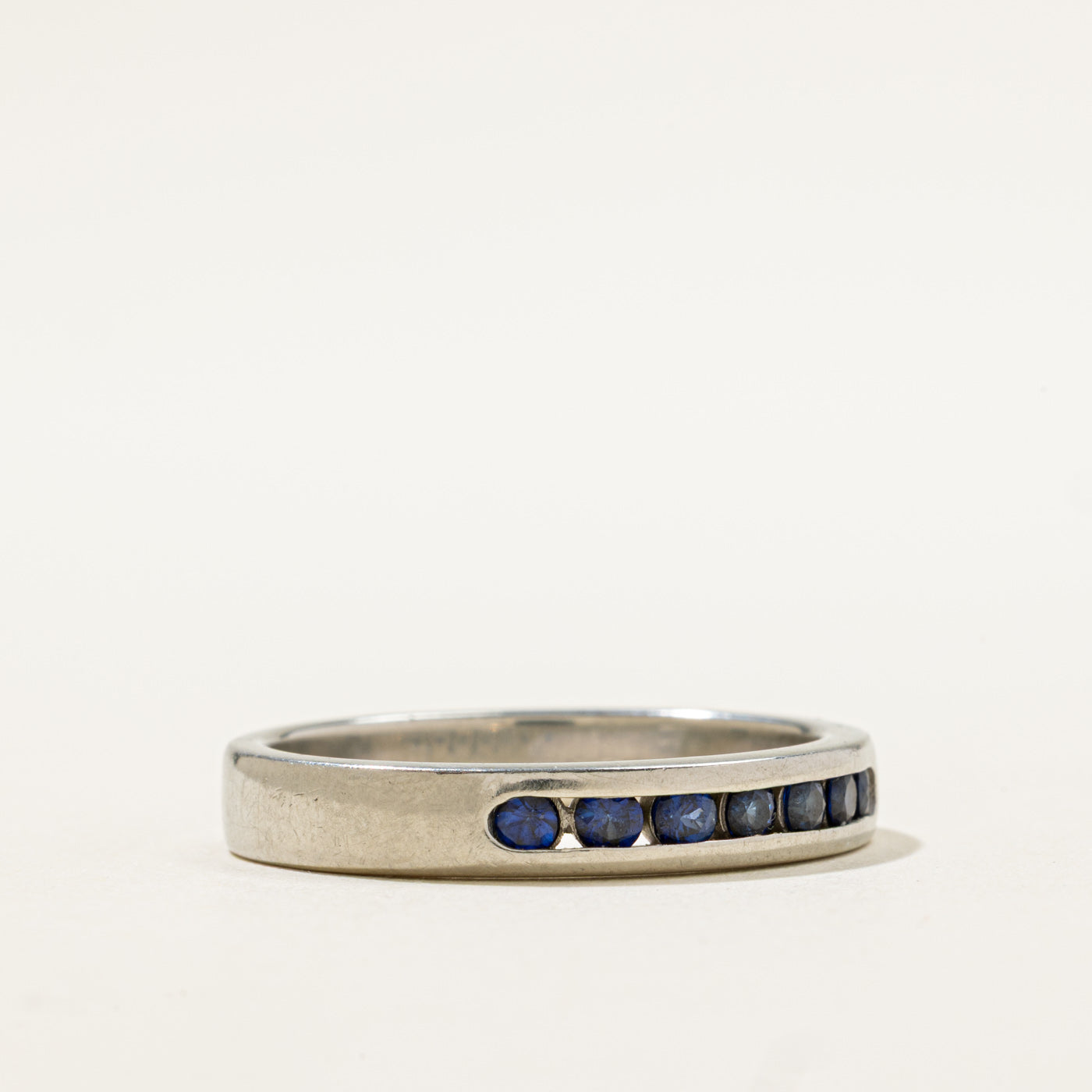 Channel Set Sapphire Ring | 0.45ctw | SZ 11.25 |