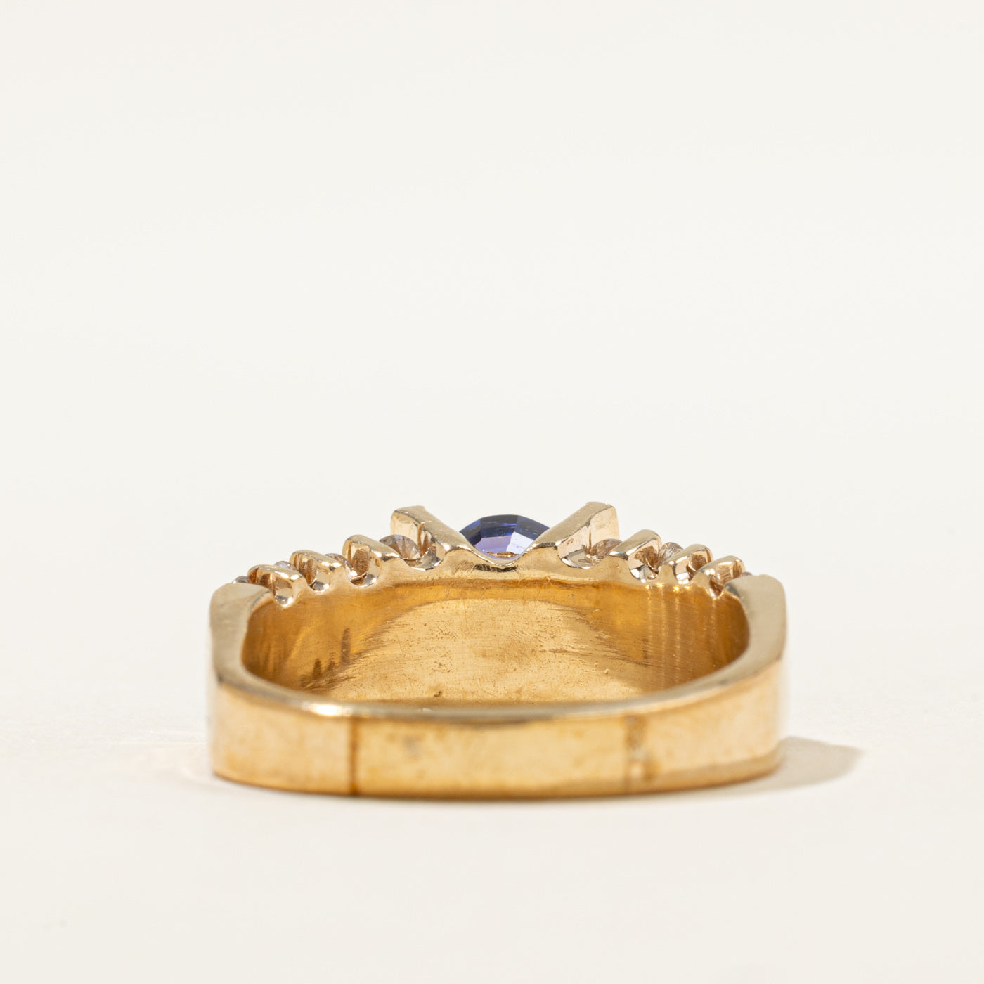 Tanzanite with Diamond Accents Ring | 1.60ct, 0.72ctw | SZ 7 |