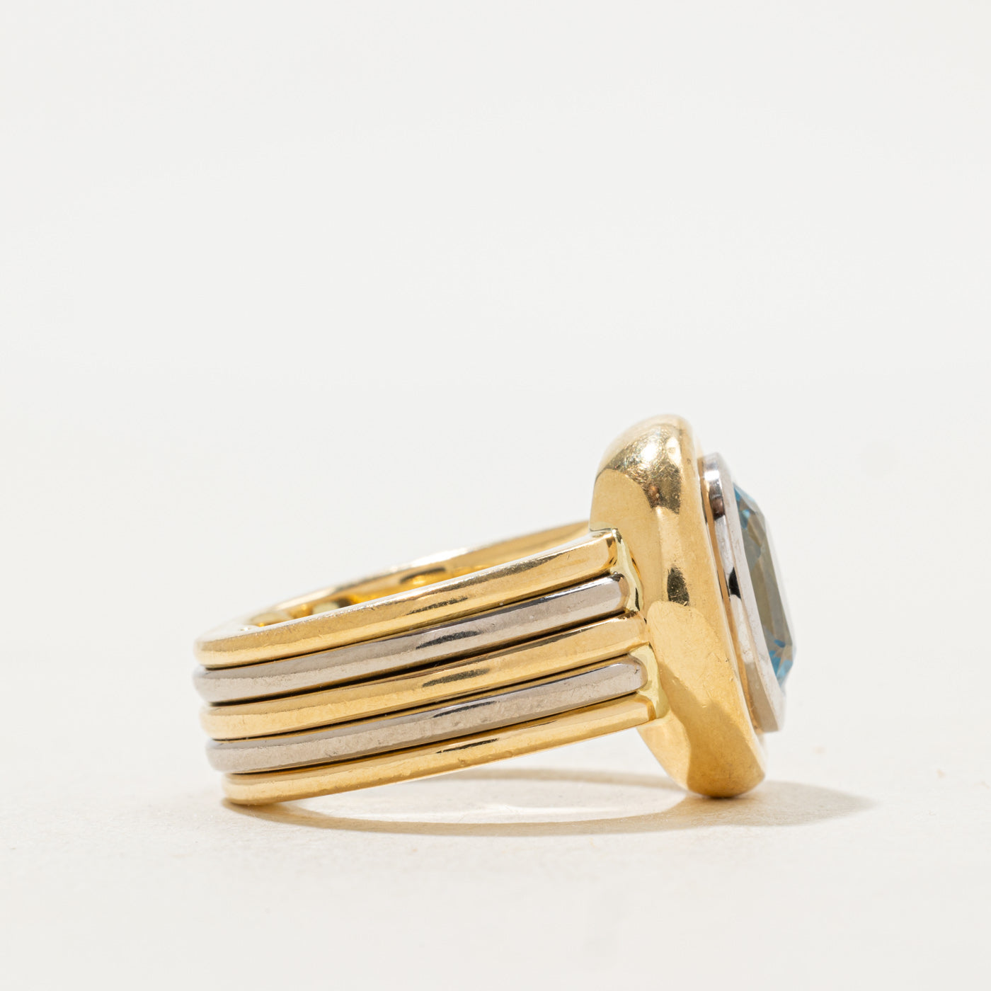 Bezel Set Topaz Ring | 3.16ct | SZ 6.25 |