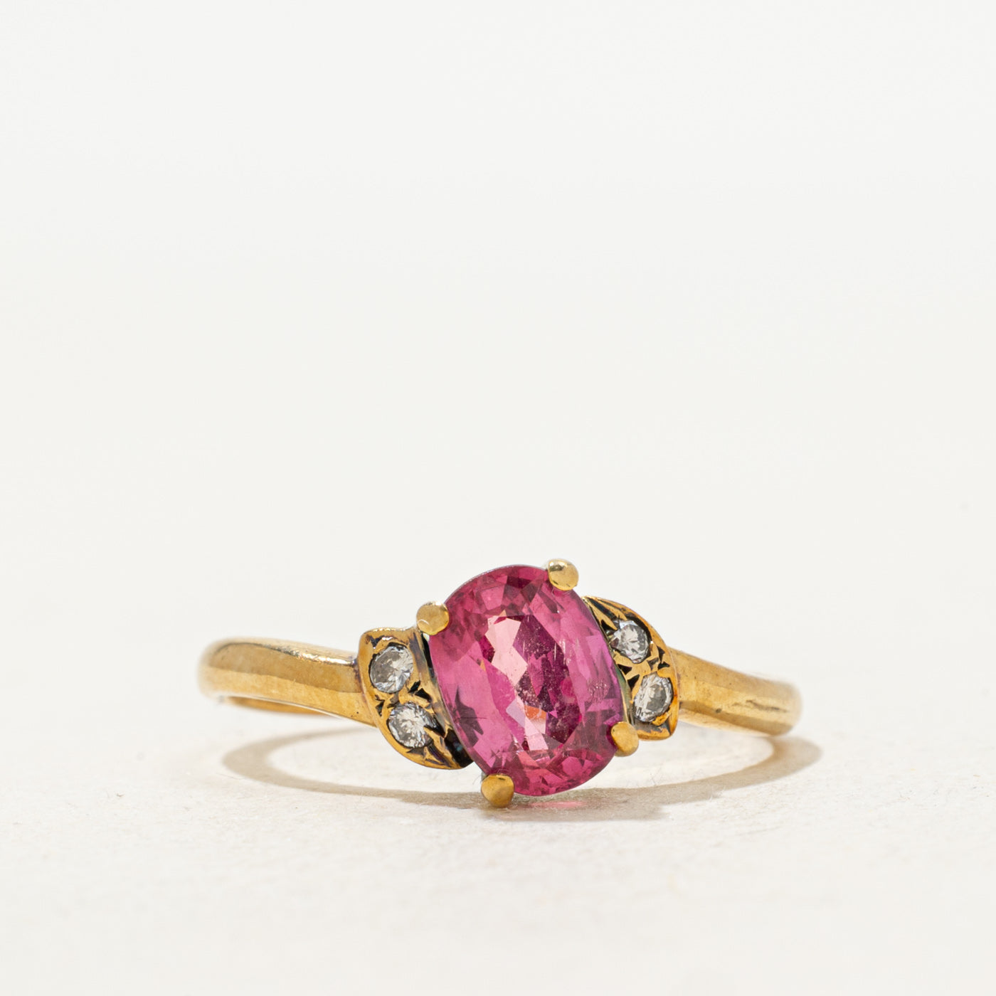 Bypass Ruby & Diamond Ring | 1.12ct, 0.04ctw | SZ 6 |