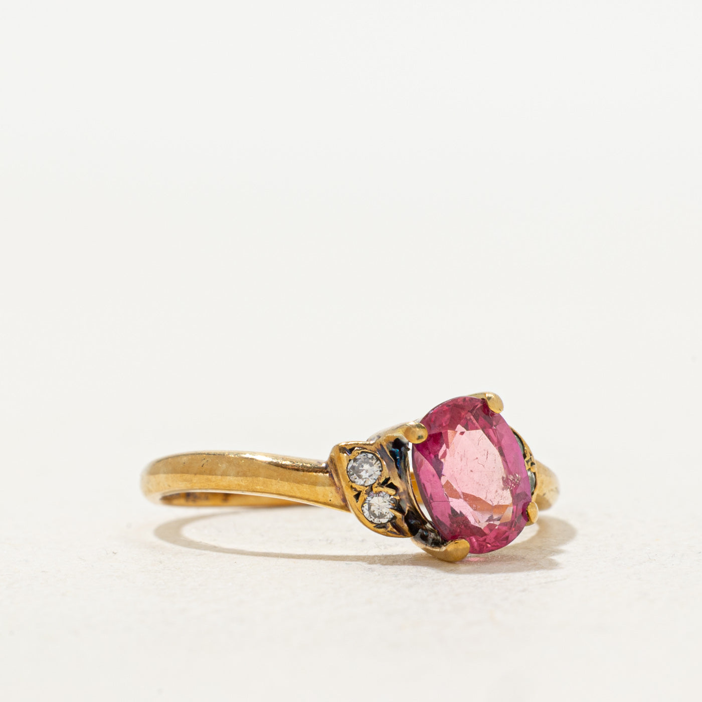 Bypass Ruby & Diamond Ring | 1.12ct, 0.04ctw | SZ 6 |