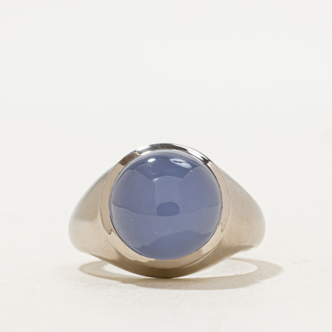 Chalcedony Cocktail Ring | 5.50ct | SZ 7.5 |