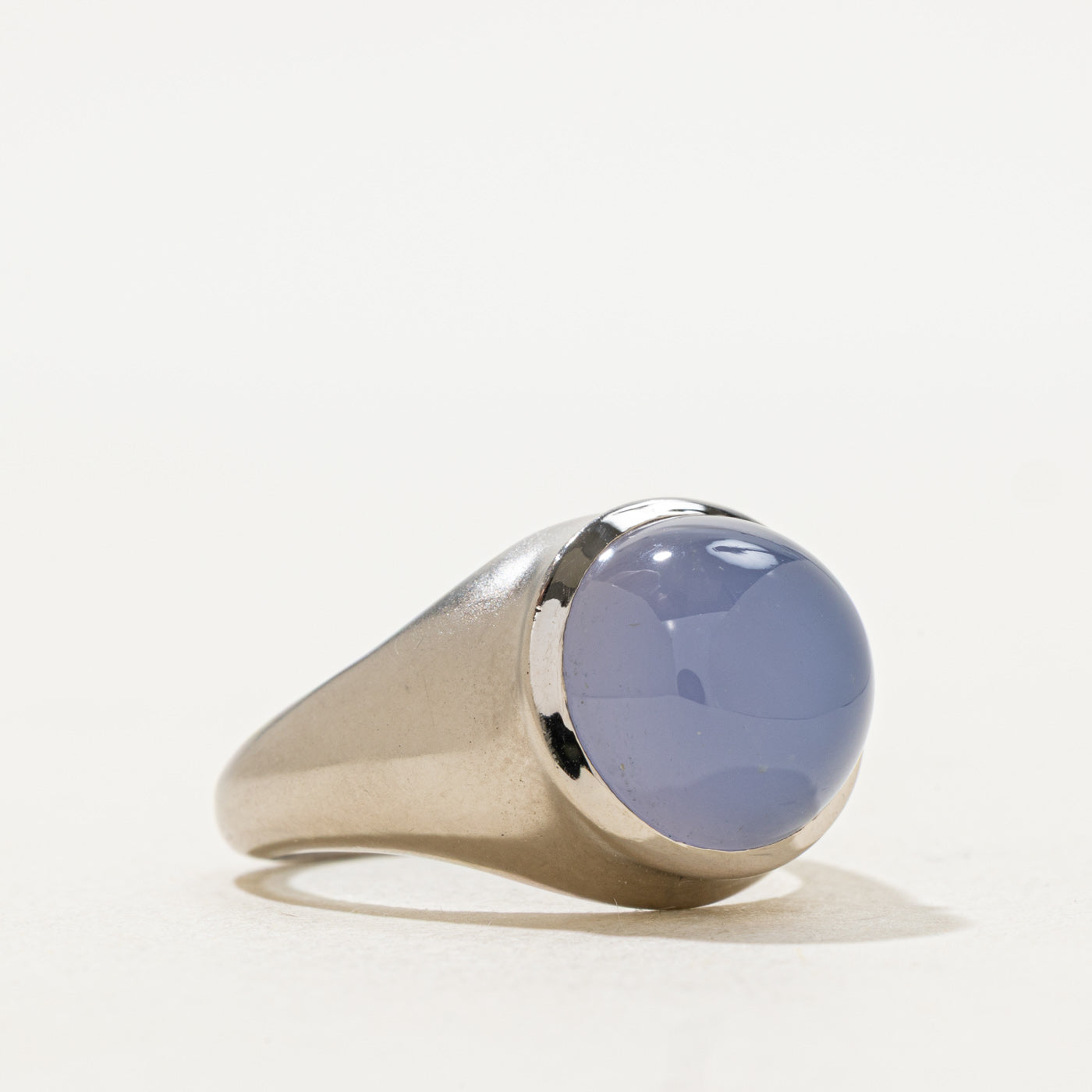 Chalcedony Cocktail Ring | 5.50ct | SZ 7.5 |