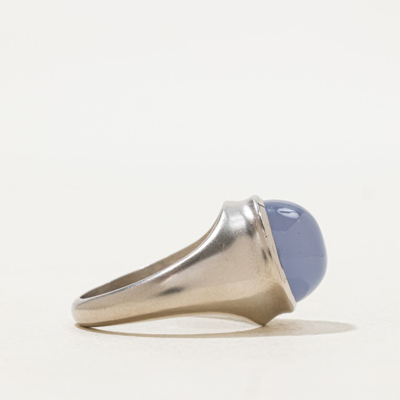 Chalcedony Cocktail Ring | 5.50ct | SZ 7.5 |