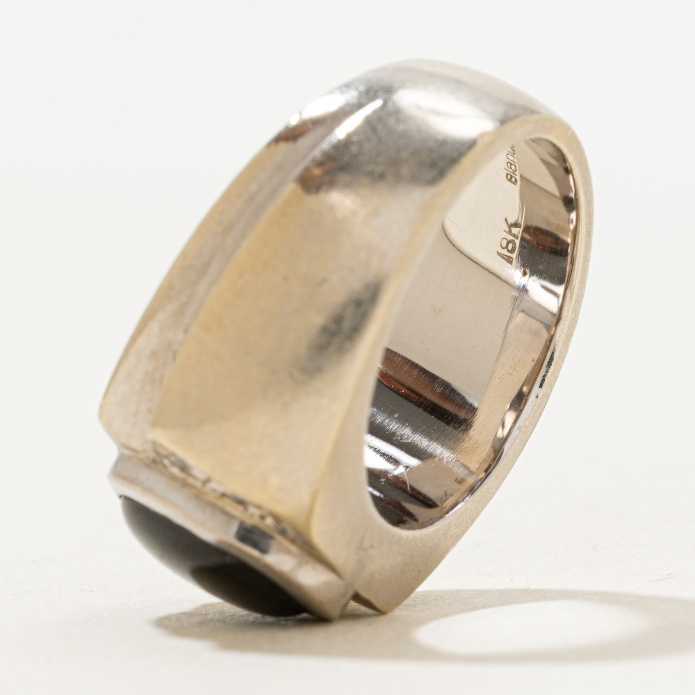 Bague saphir étoile noire et diamants | 2,00 ct, 0,10 ct au total | Taille 6,5 |