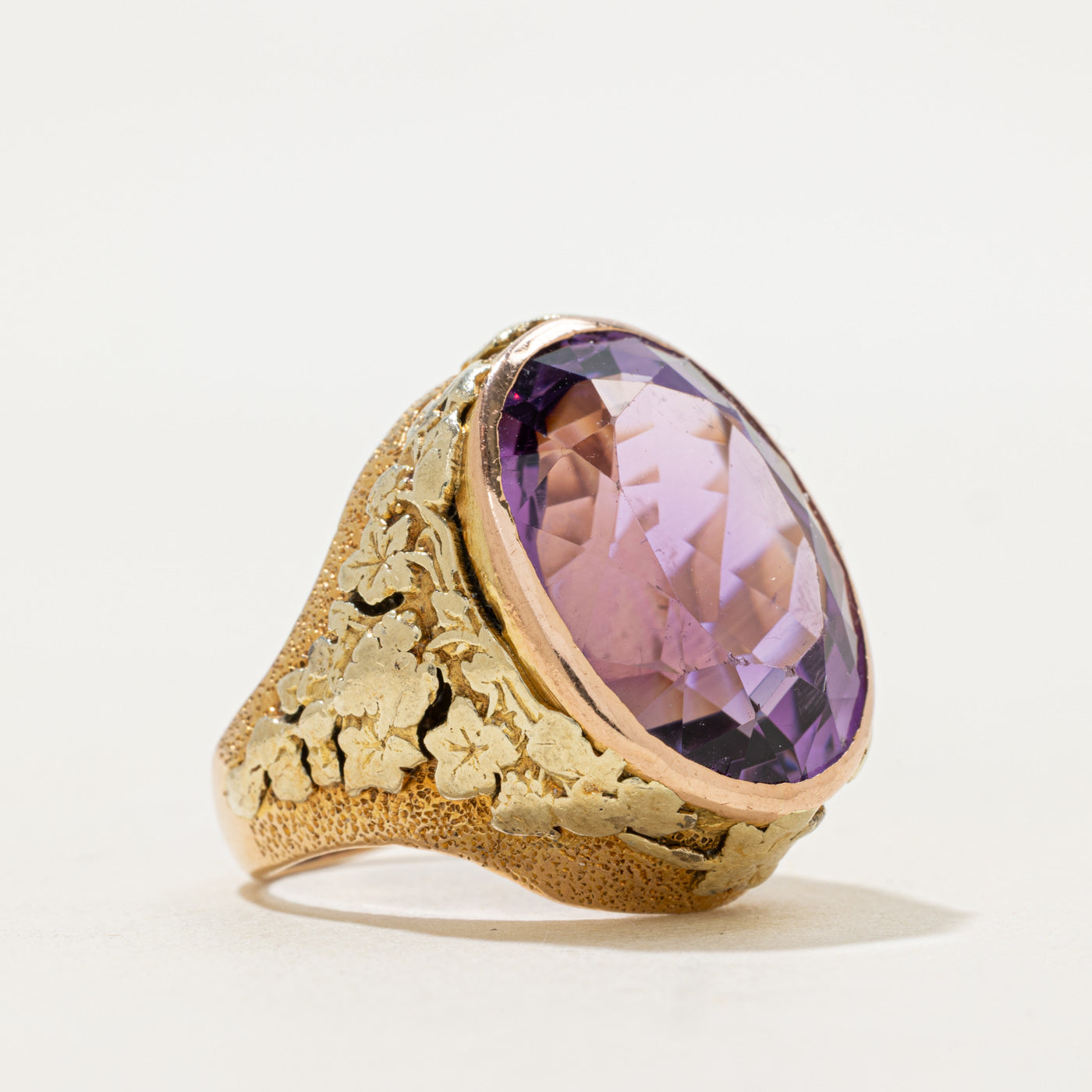 Amethyst Cocktail Ring | 13.92ct | SZ 6.5 |