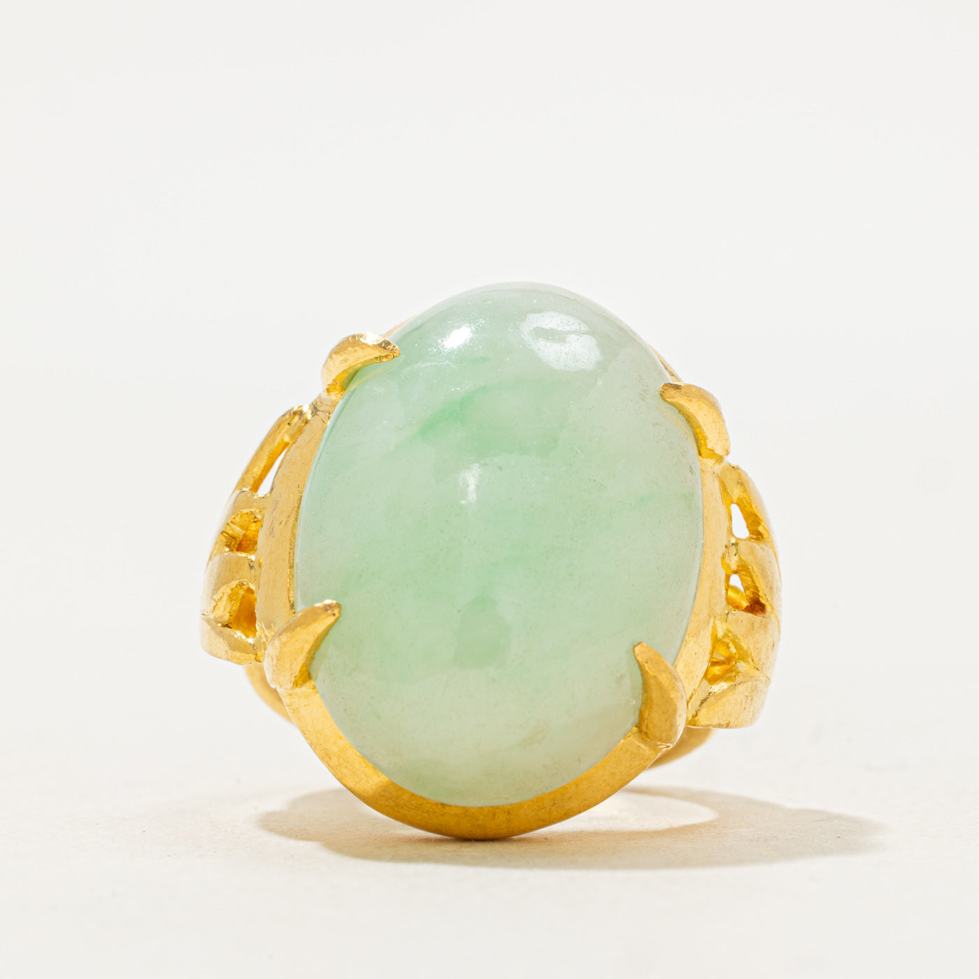 Jadeite Cocktail Ring | 21.00ct | SZ 4 |