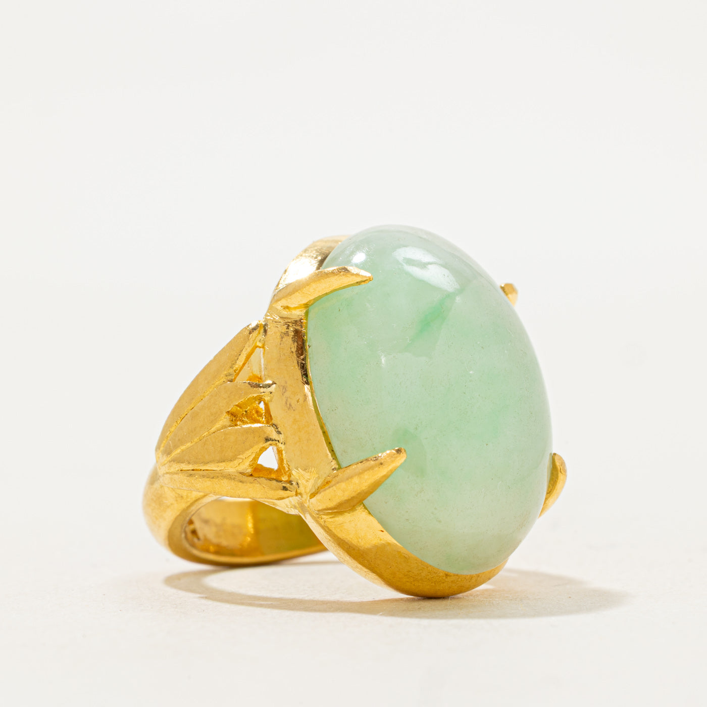 Jadeite Cocktail Ring | 21.00ct | SZ 4 |