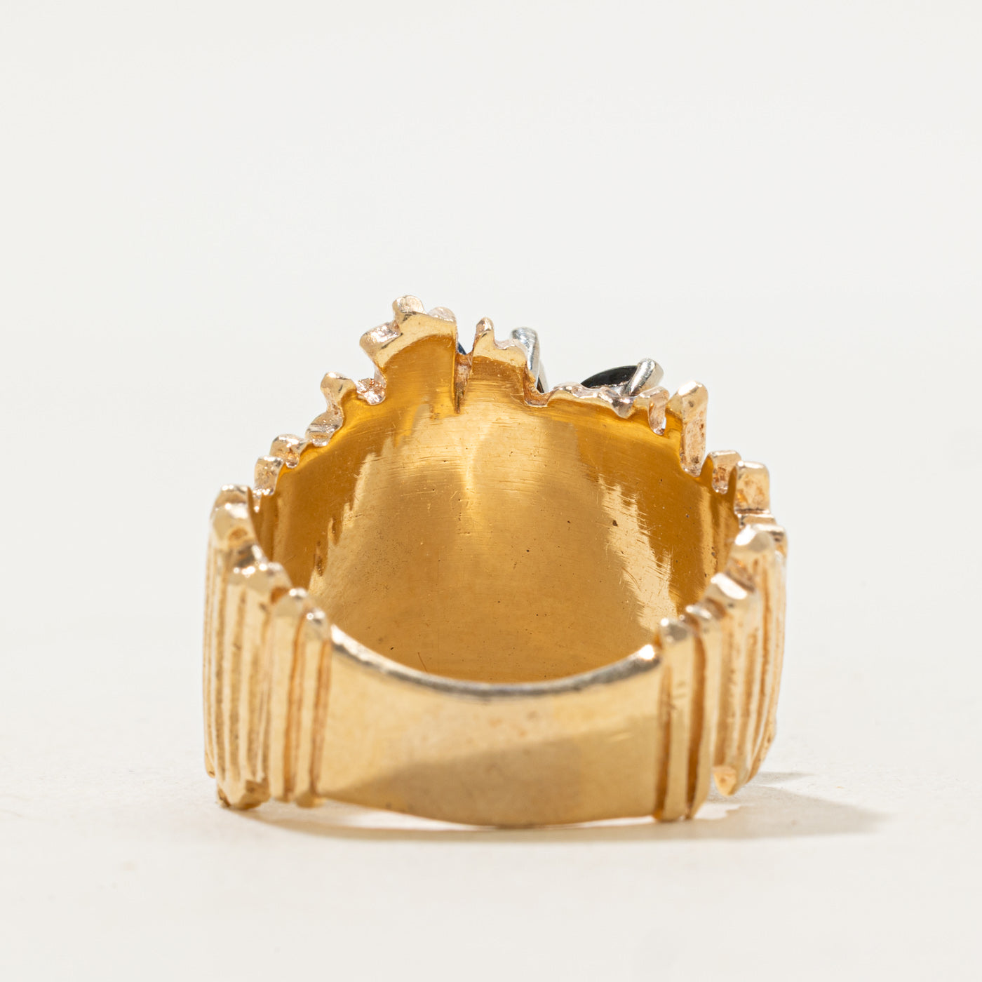 Bague cocktail saphir et diamants | 1,25 ct, 0,40 ct | Taille 8,75 |