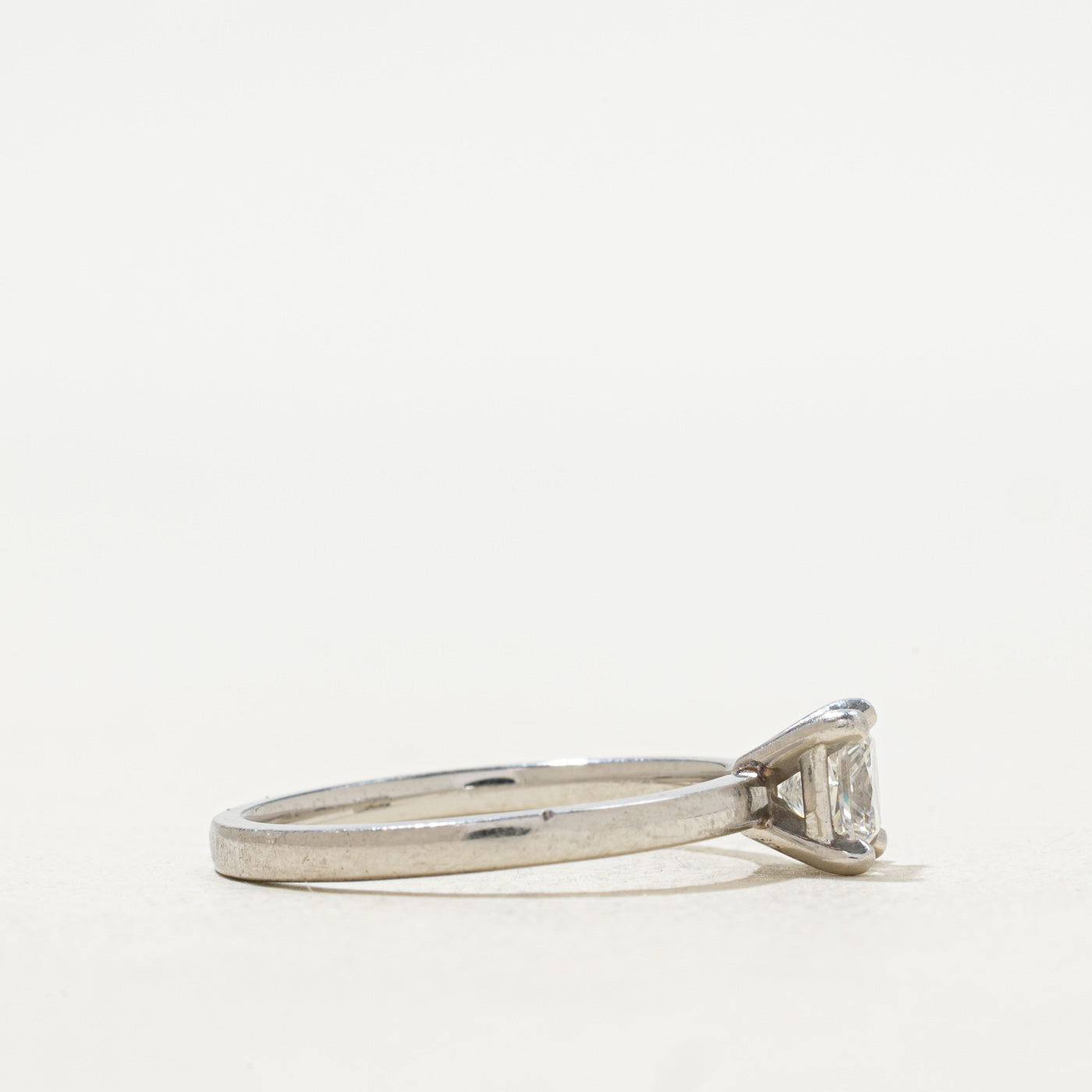 Princess Cut GIA Diamond Ring | 0.71 ct, SZ 7.75 |