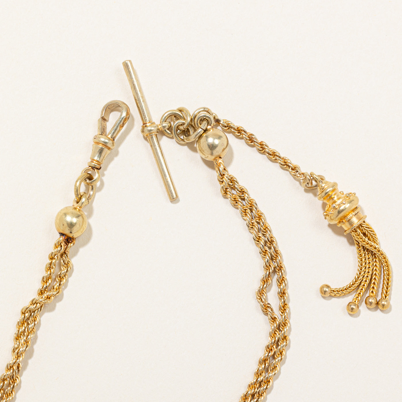 15k Yellow Gold Rope Chain Bracelet | 8" |