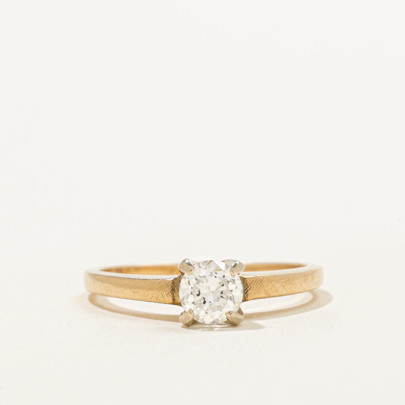 Solitaire Diamond Ring | 0.44ct | SZ 6 |