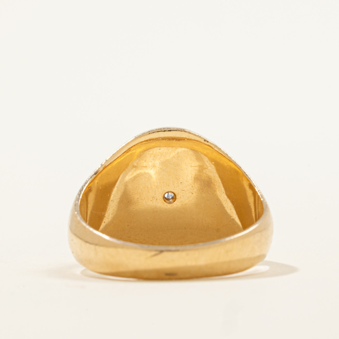 Bague sertie de diamants à fleur | 0,43 ct | Taille 10 |