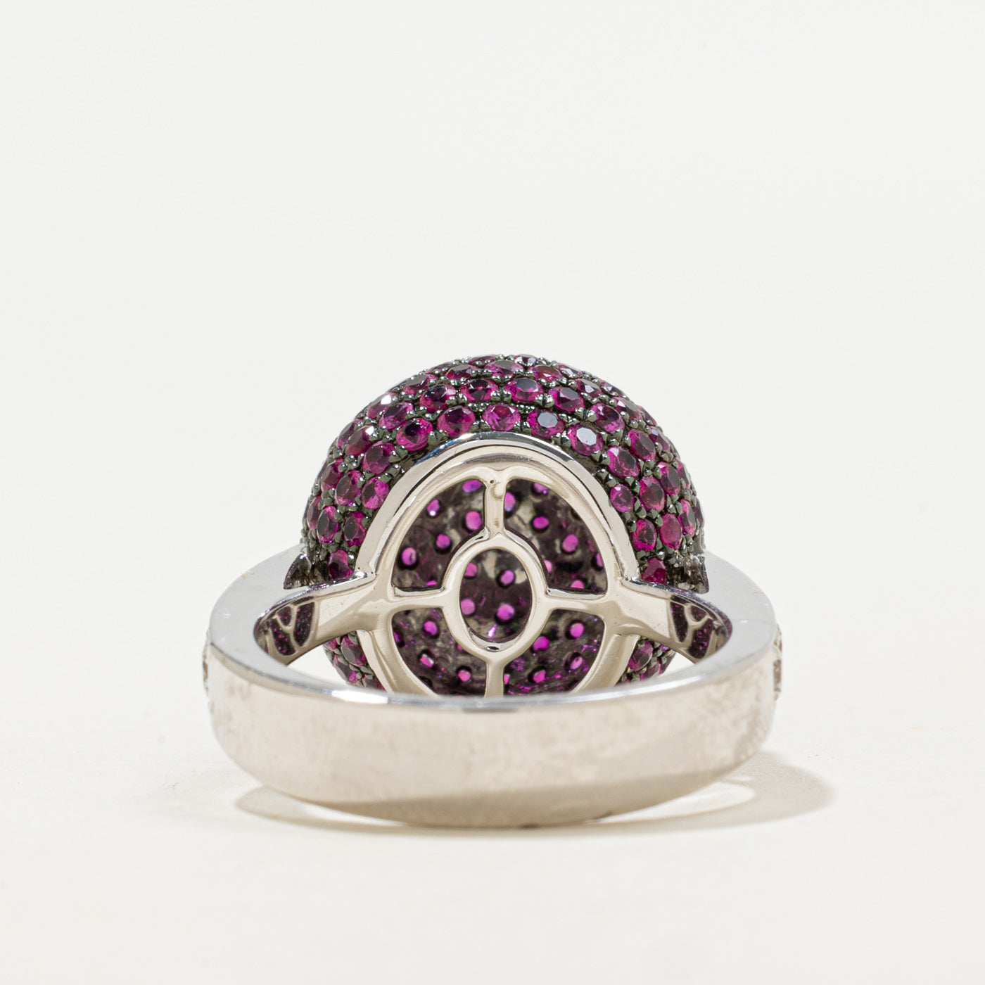 Ruby & Diamond Cocktail Ring | 3.31ctw, 0.29ctw | SZ 6.5 |