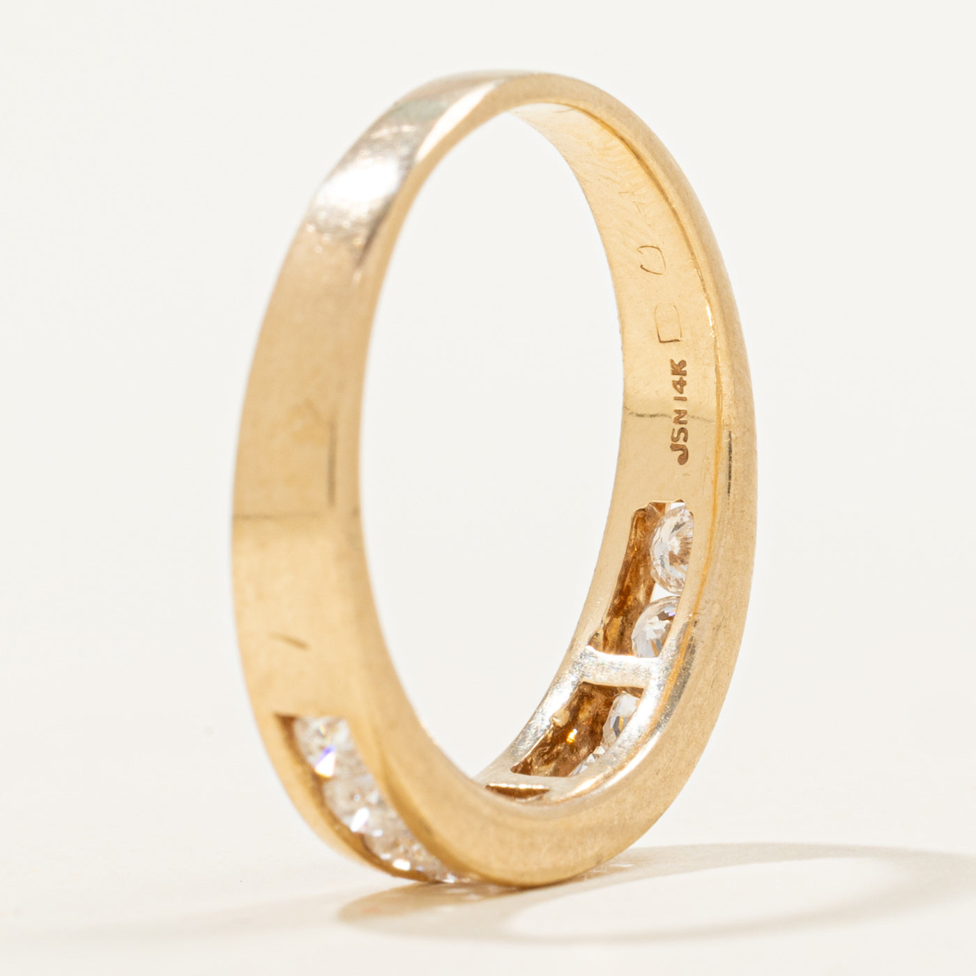 Channel Set Diamond Ring | 0.50ctw | SZ 8.5 |