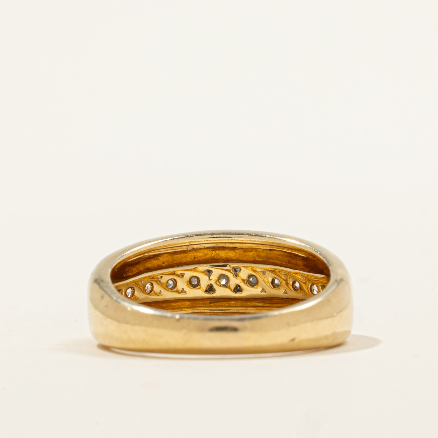 Bague sertie de diamants en canal | 0,40 ct | Taille 7 |