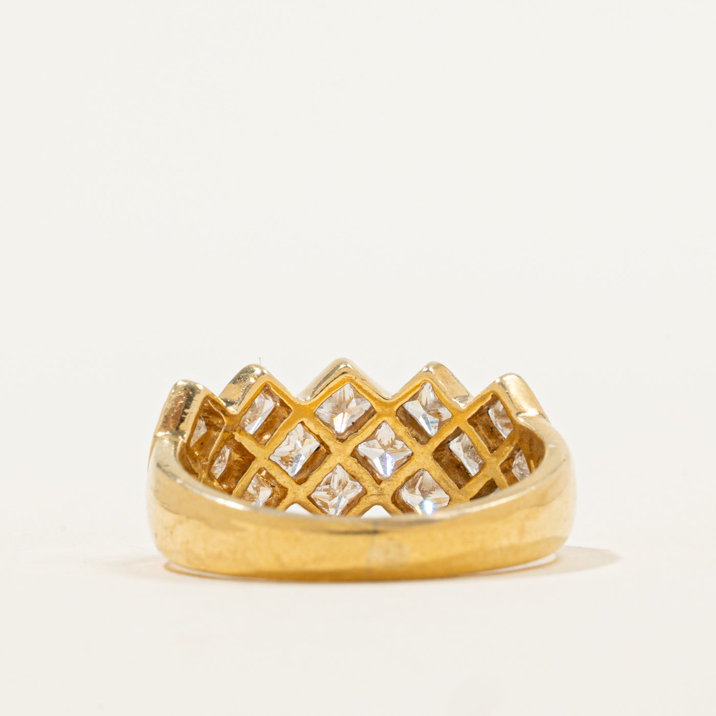 Flush Set Diamond Ring | 1.50ctw | SZ 5.5 |