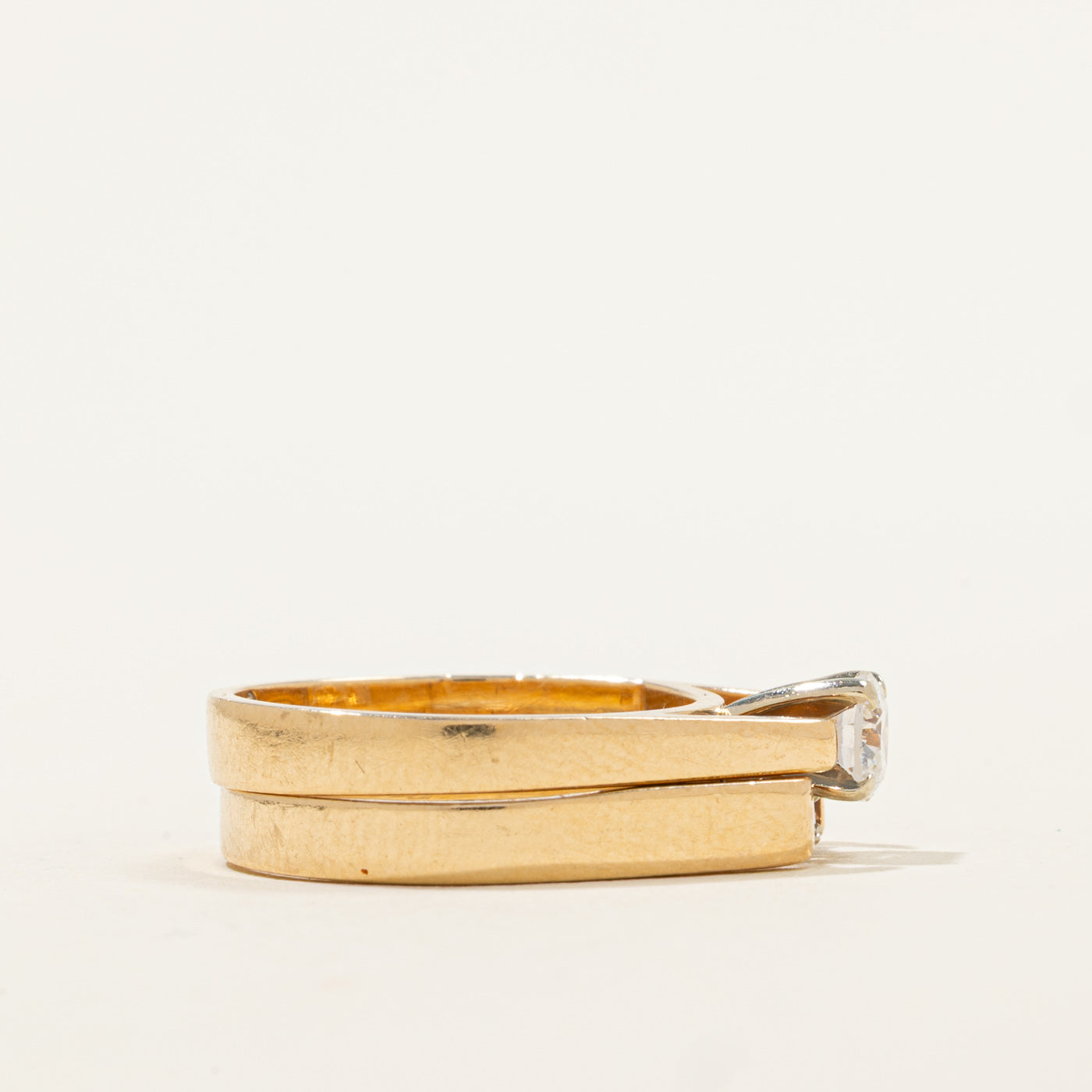 Alliance en diamant | 0,45 ct | Taille 5,75 |