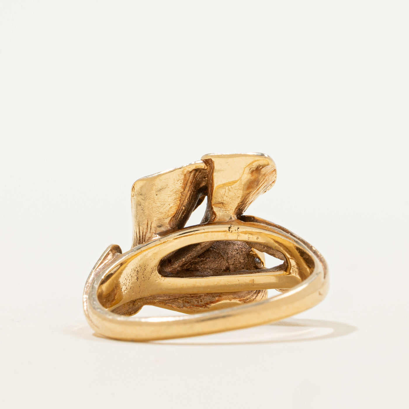 Bague florale en diamants | 0,6 ct | Taille 7,75 |
