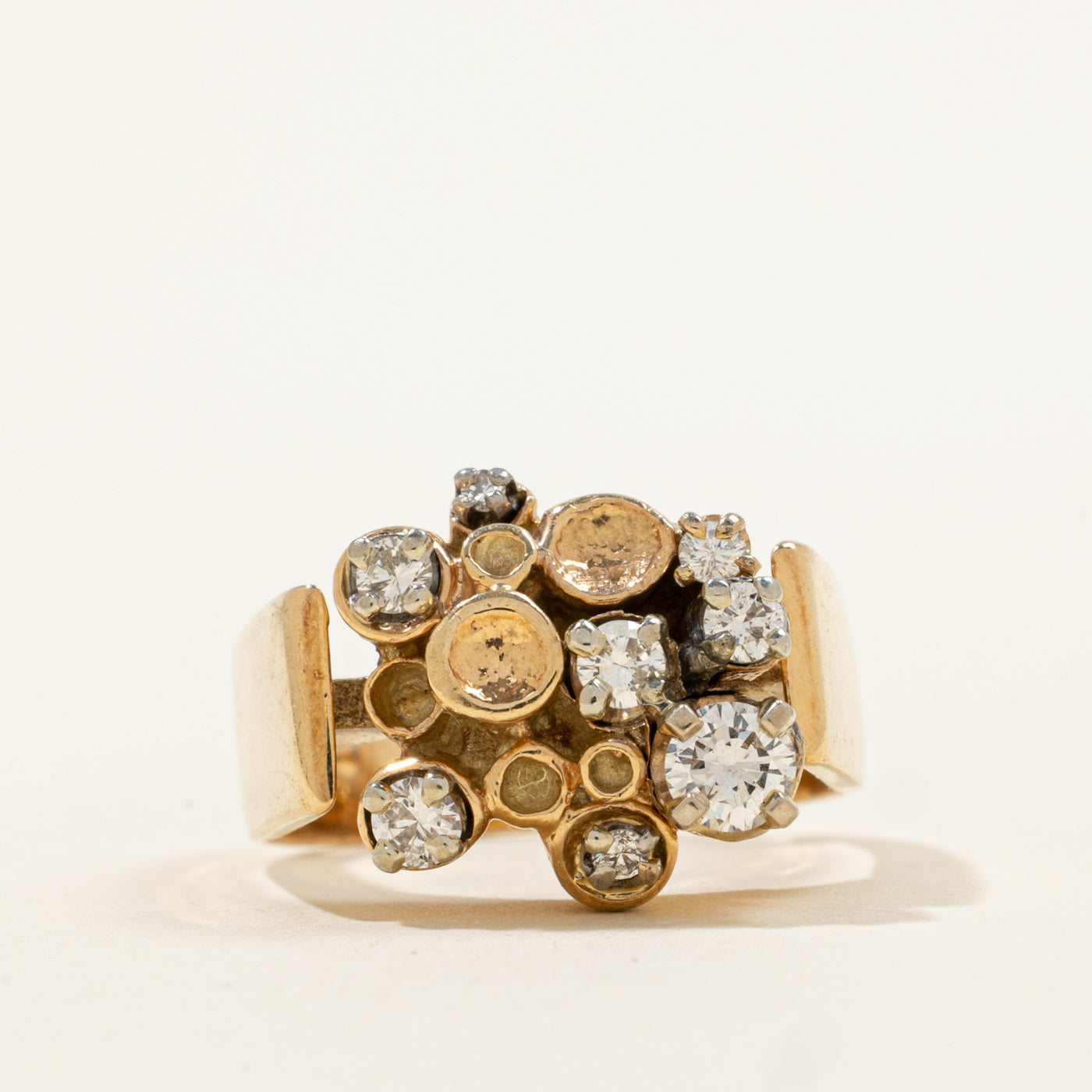 Abstract Diamond Ring | 0.47ctw | SZ 5.75 |