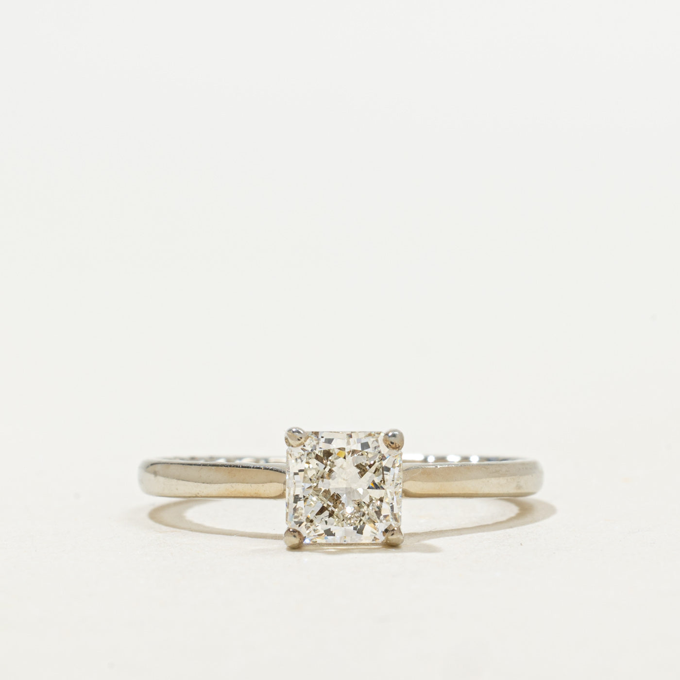Radiant Cut Solitaire Diamond Ring | 1.00ct | SZ 6.5 |
