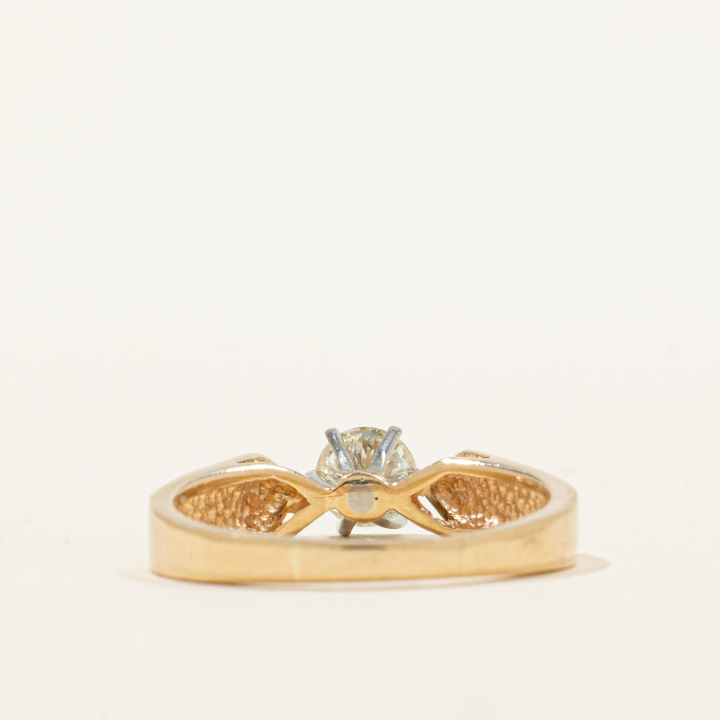 Diamond Cathedral Ring | 0.45ct | SZ 7.25 |