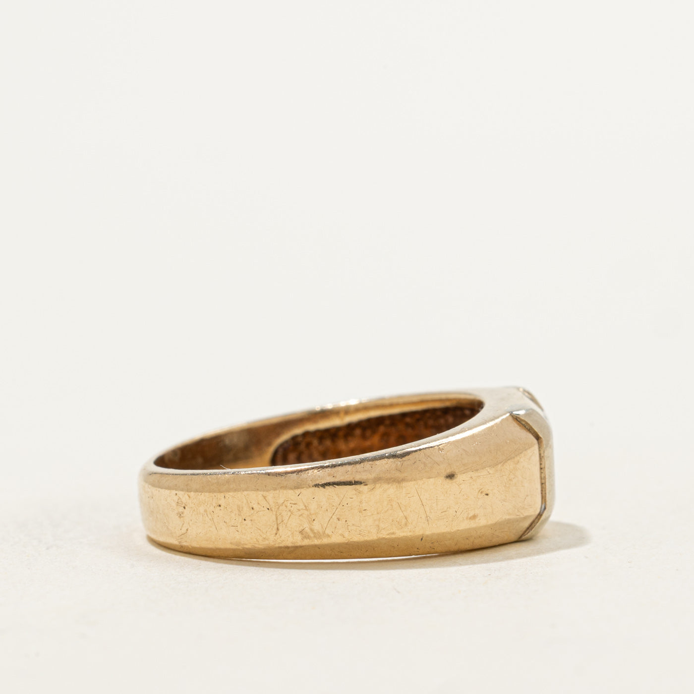 Three Stone Baguette Diamond Ring | 0.09ctw | SZ 8.75 |