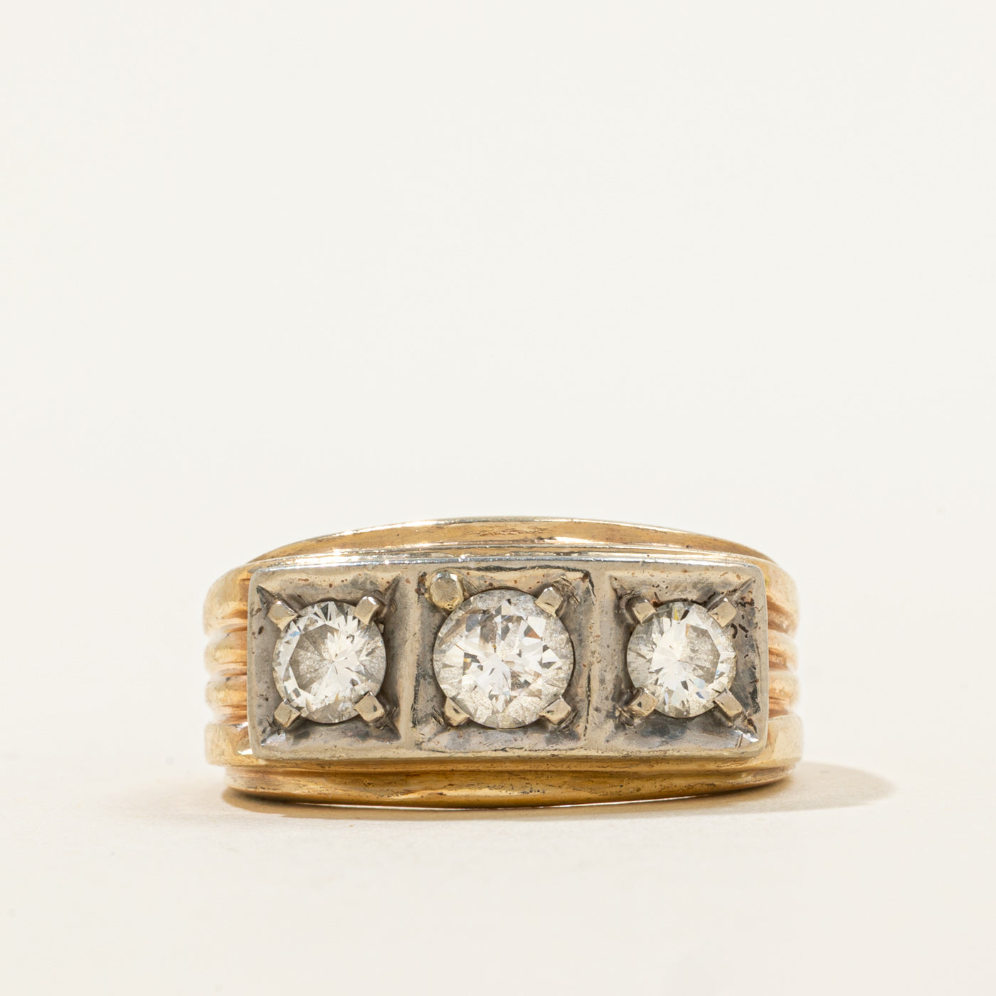 Three Stone Diamond Ring | 1.04ctw | SZ 8 |