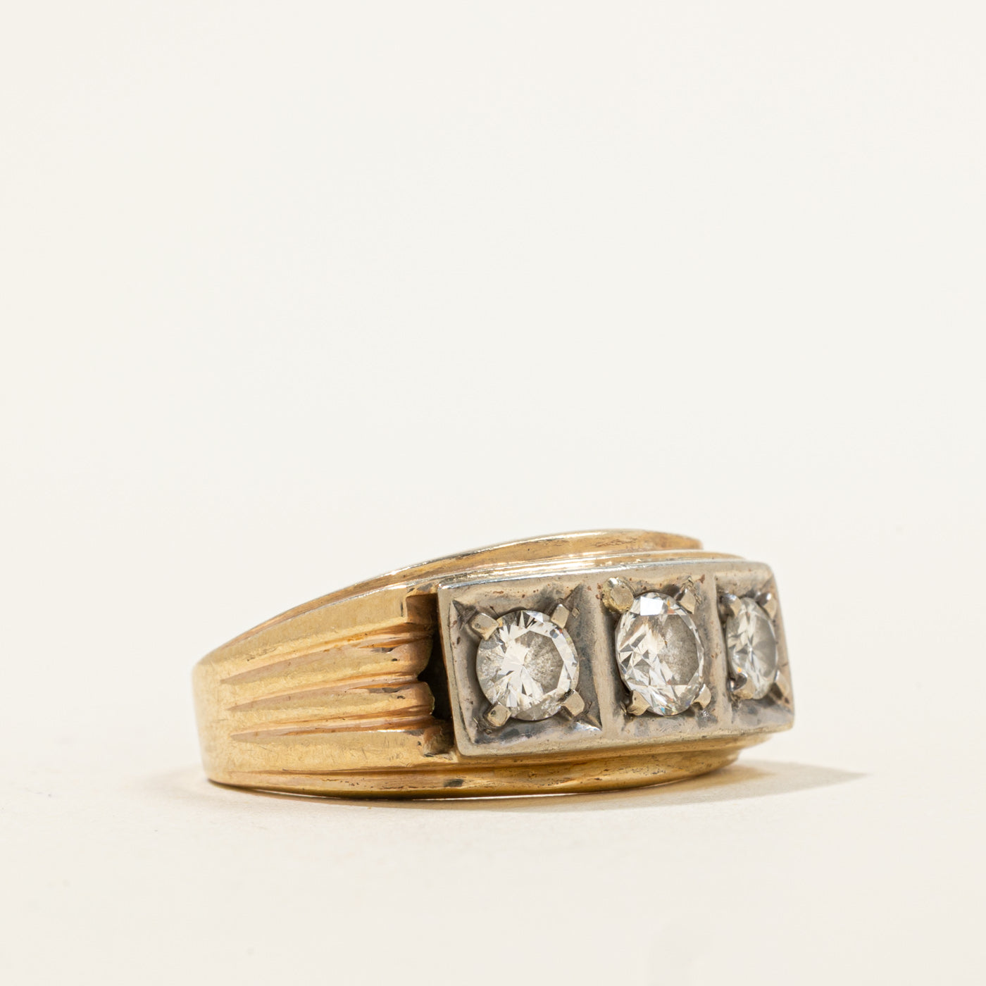 Three Stone Diamond Ring | 1.04ctw | SZ 8 |