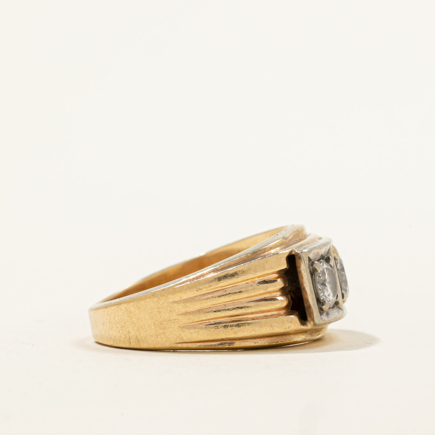 Three Stone Diamond Ring | 1.04ctw | SZ 8 |