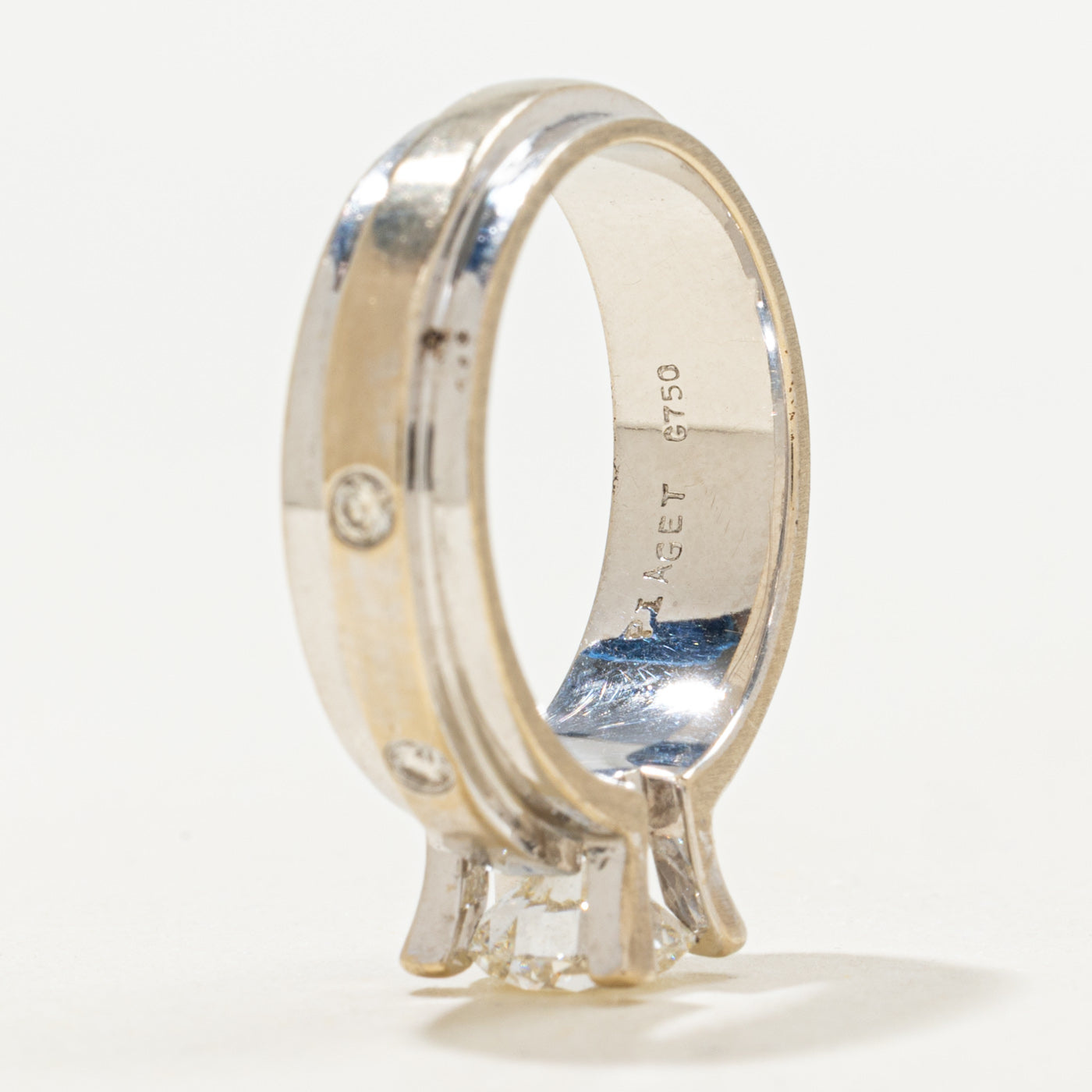 Bague de fiançailles Piaget Bold Band | 1,10 ct | Taille 6 |