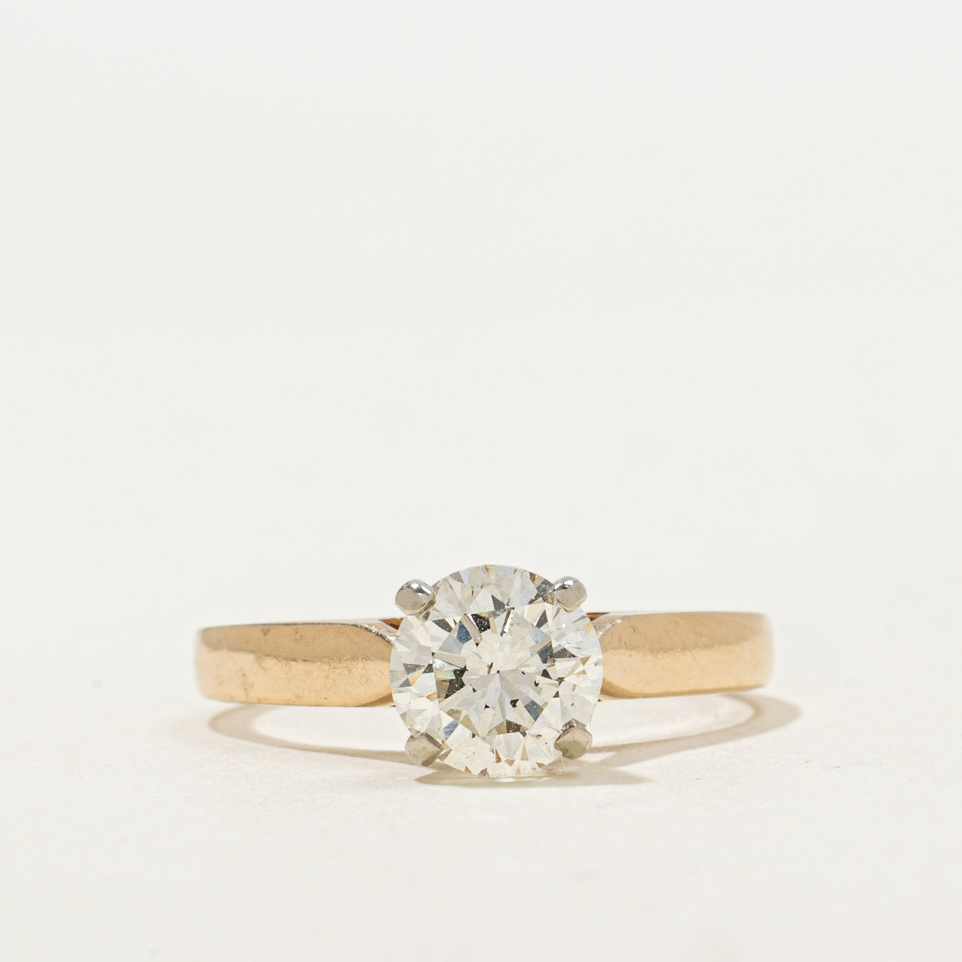High Set Diamond Solitaire Engagement Ring | 0.95ct | SZ 5 |