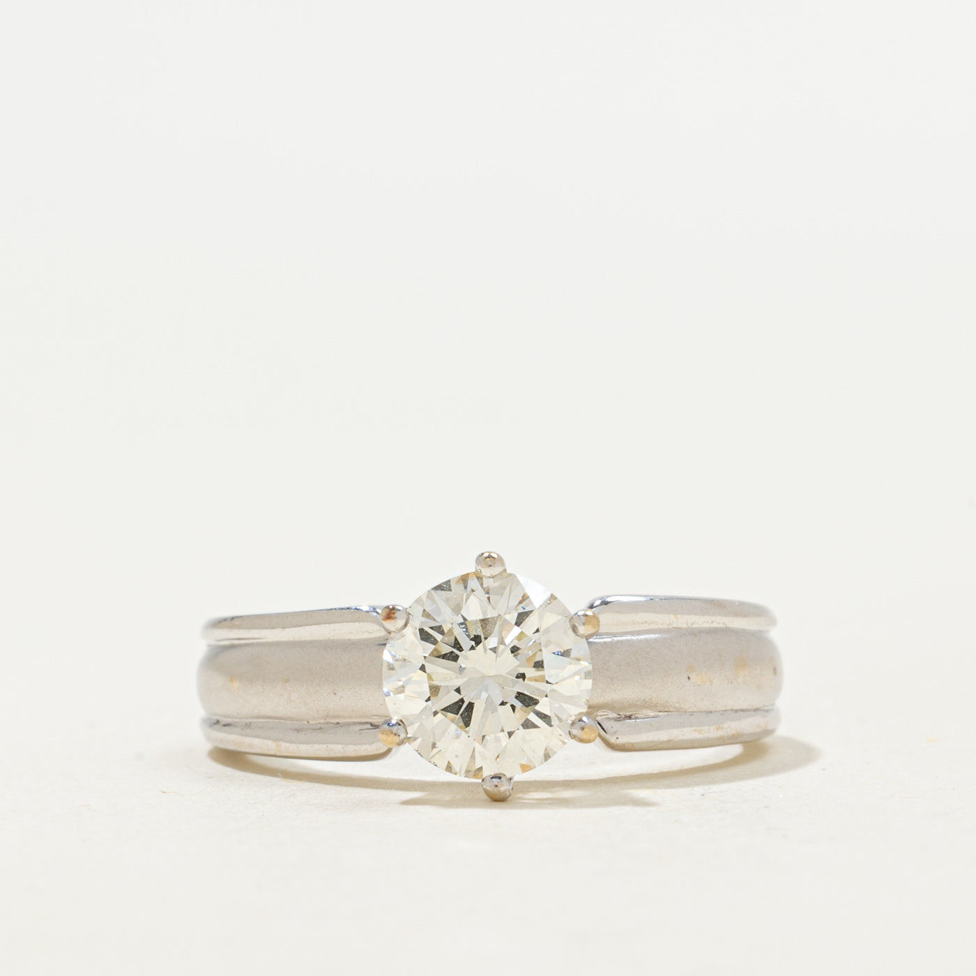 Six Prong Solitaire Diamond Engagement Ring | 1.40ct | SZ 6.75 |