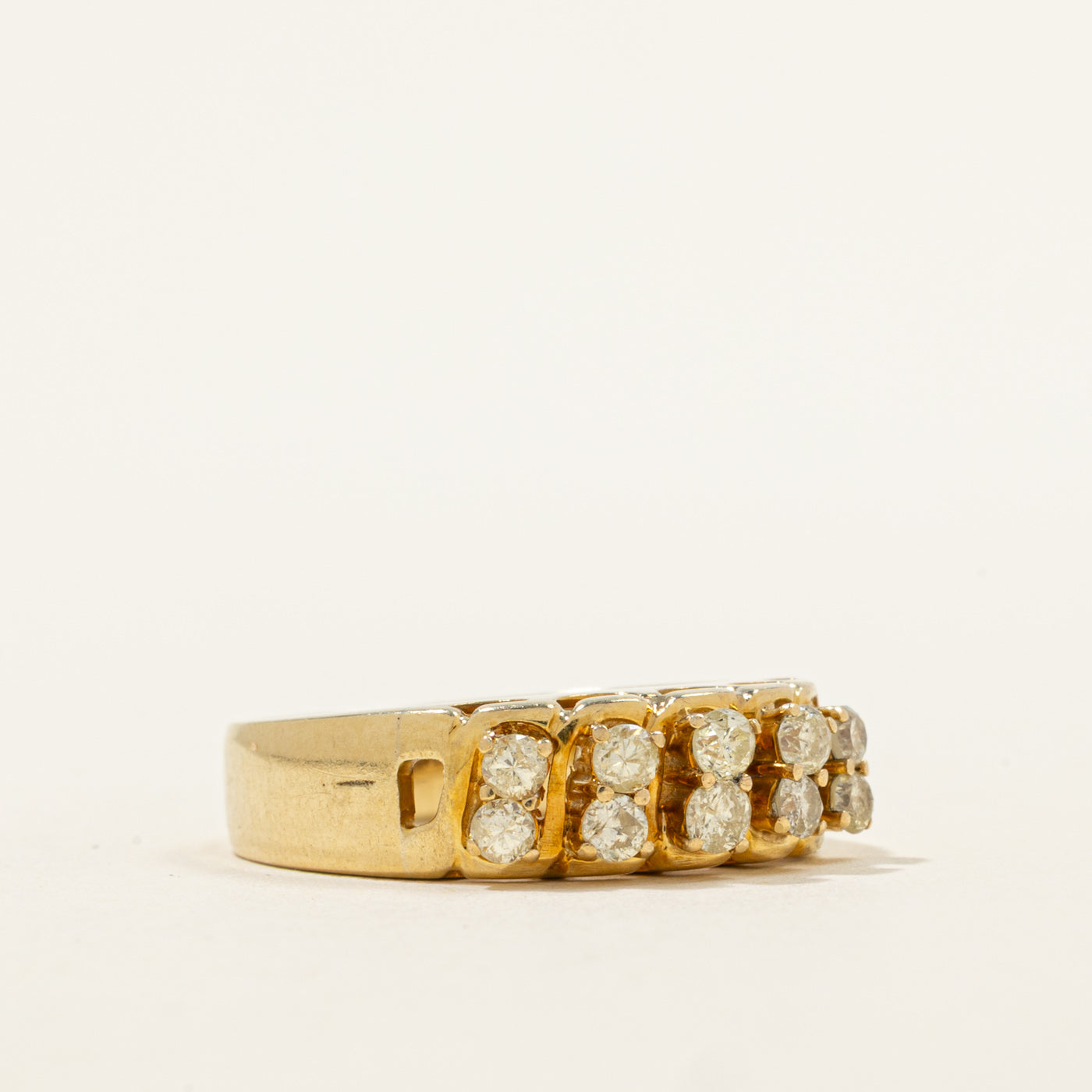 Pale Yellow Diamond Ring | 0.38ctw | SZ 6 |