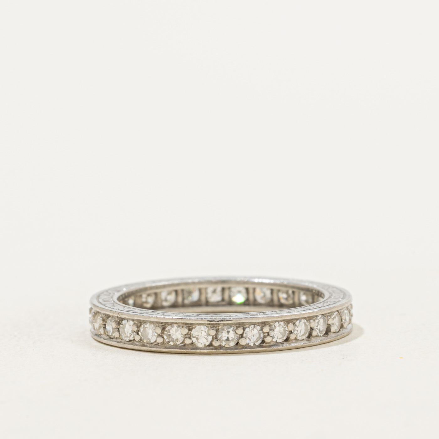 Platinum Diamond Eternity Band | 0.55ctw | SZ 6.25 |