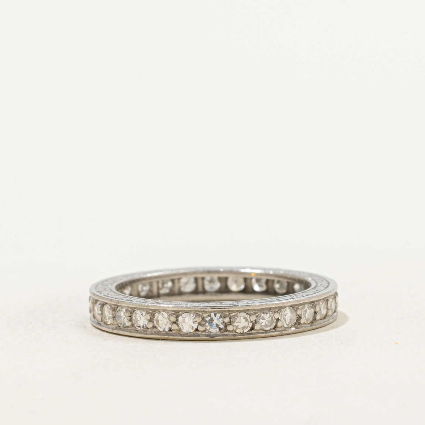 Platinum Diamond Eternity Band | 0.55ctw | SZ 6.25 |