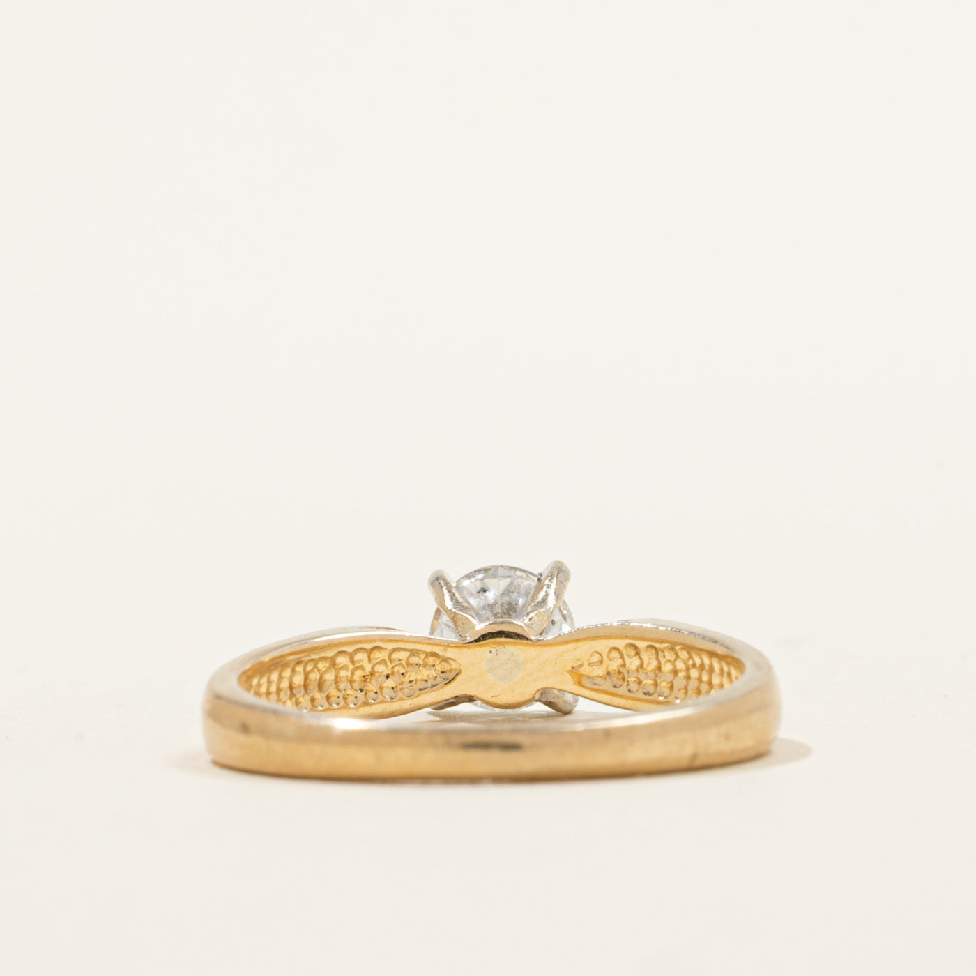 Bague de fiançailles solitaire en diamant | 0,55 ct | Taille 6,5 |