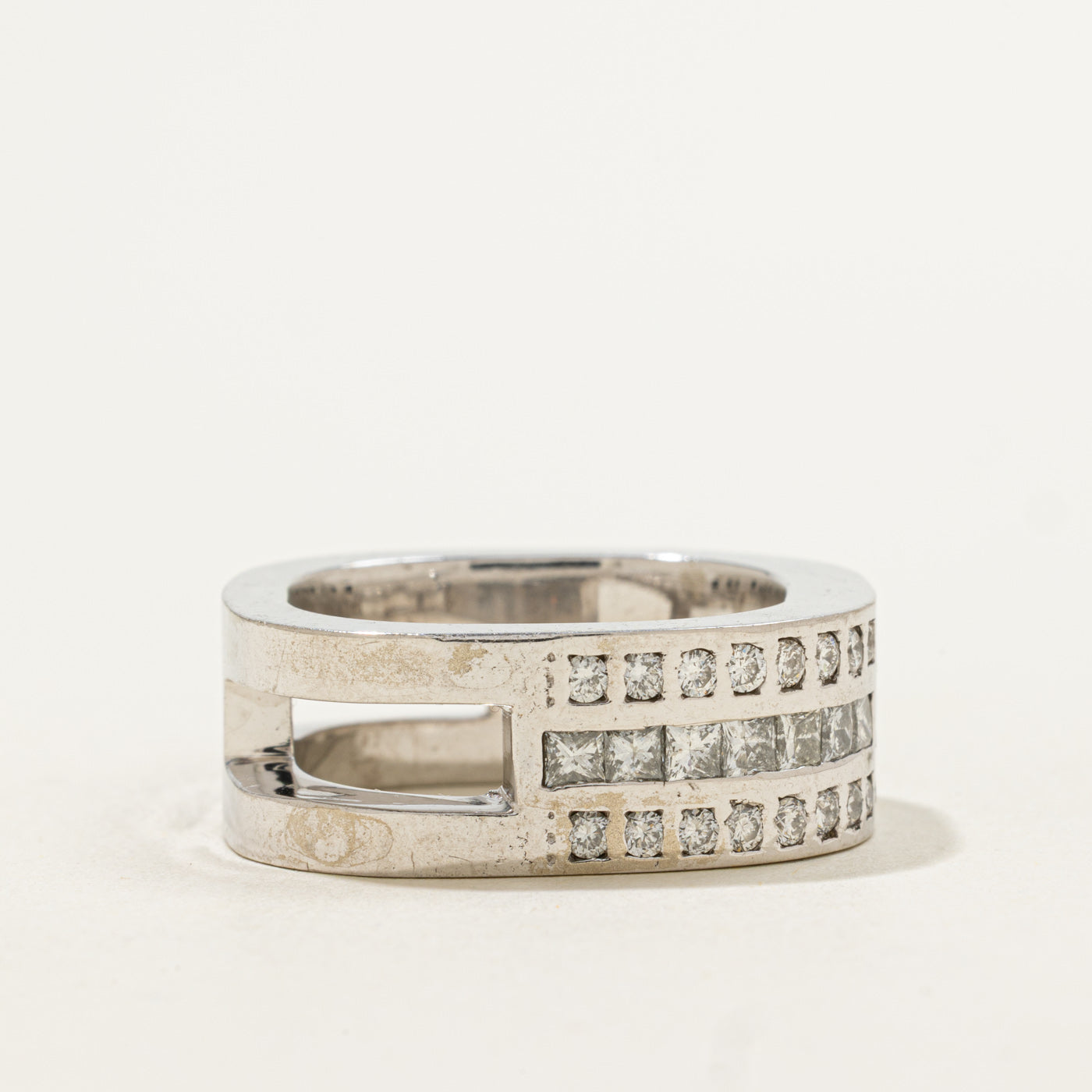 Multi Channel Diamond Wide Band | 2.00ctw | SZ 10 |
