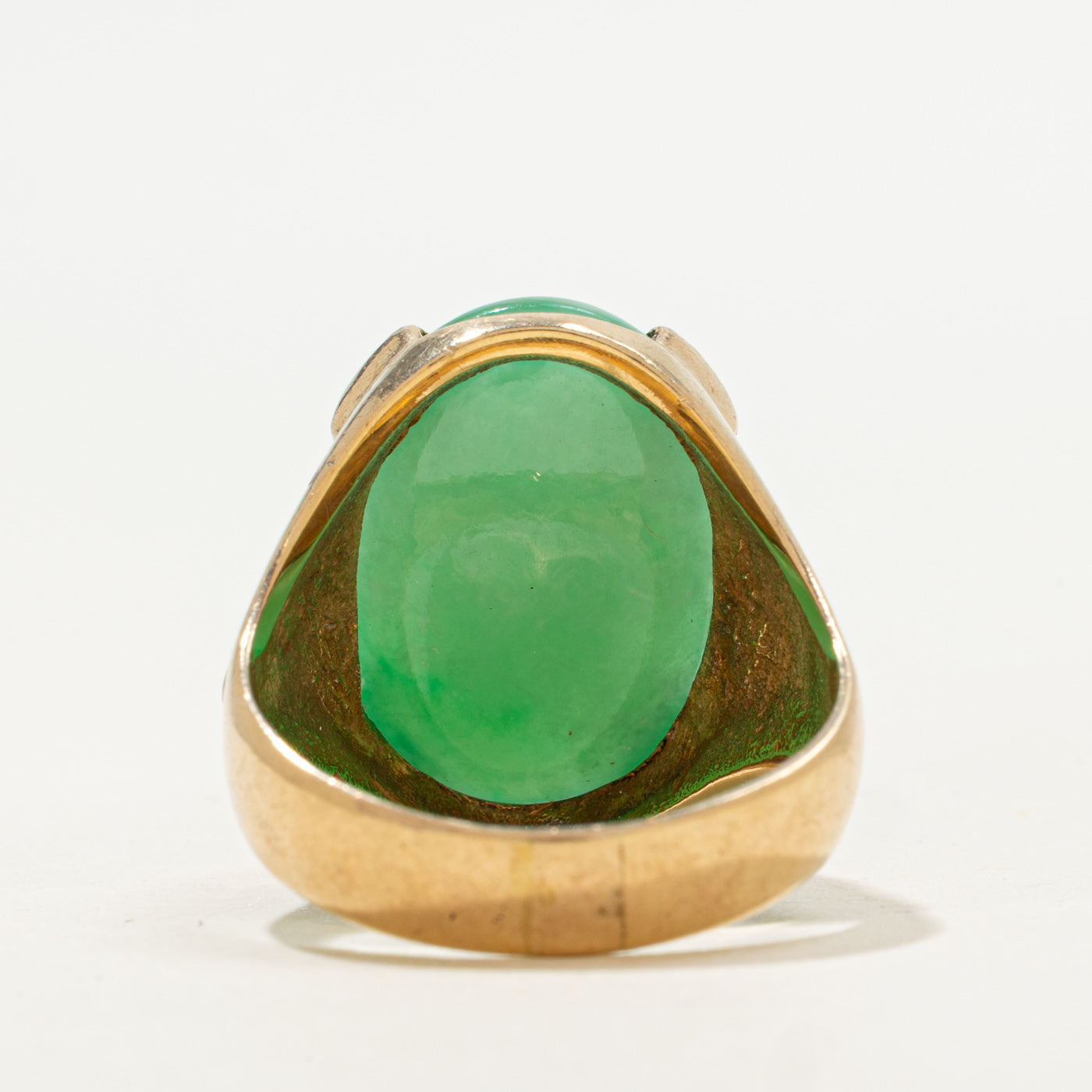 Jadeite Cocktail Ring | 18.50ct | SZ 10 |