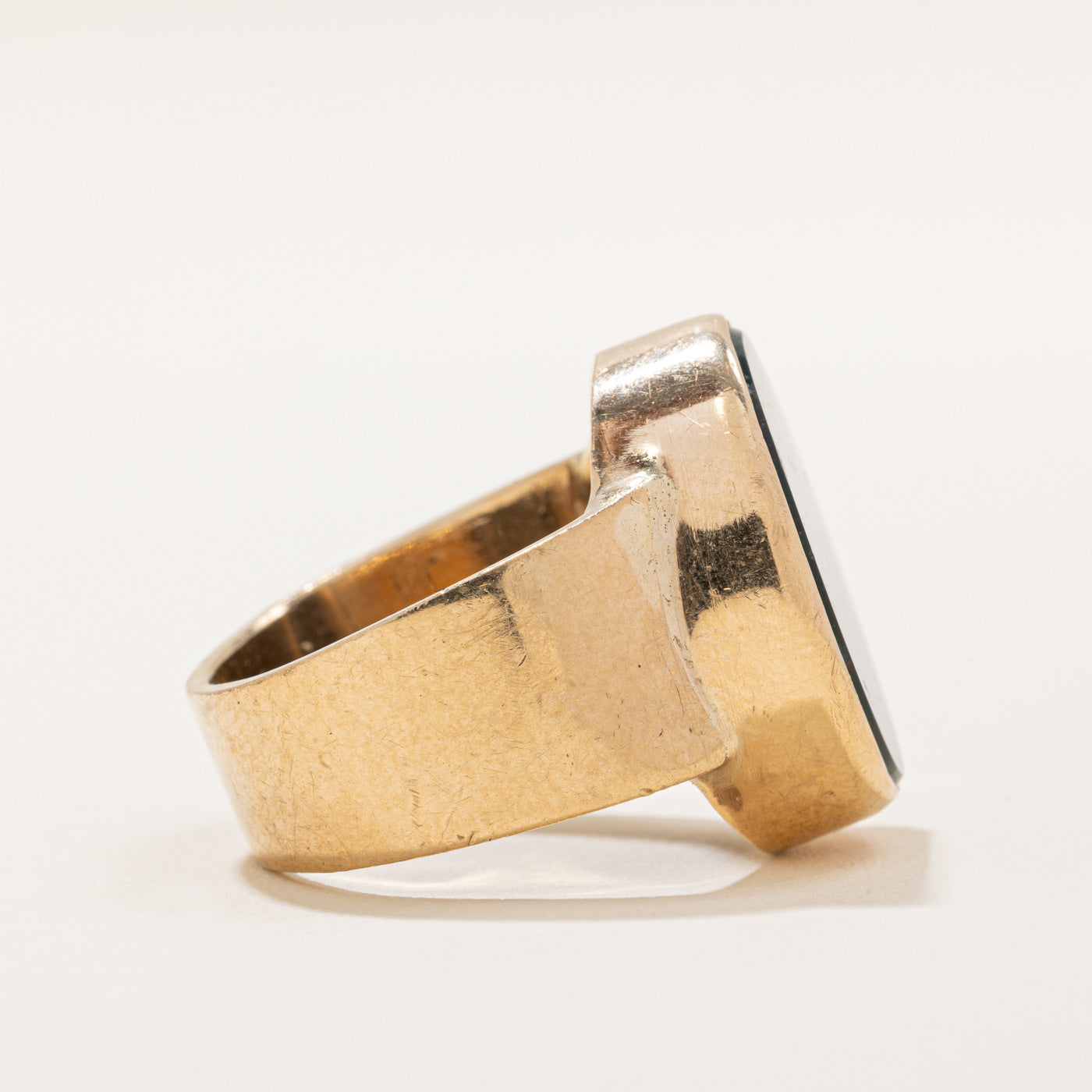 Blood Stone Cocktail Ring | 10.00ct | SZ 8.5 |