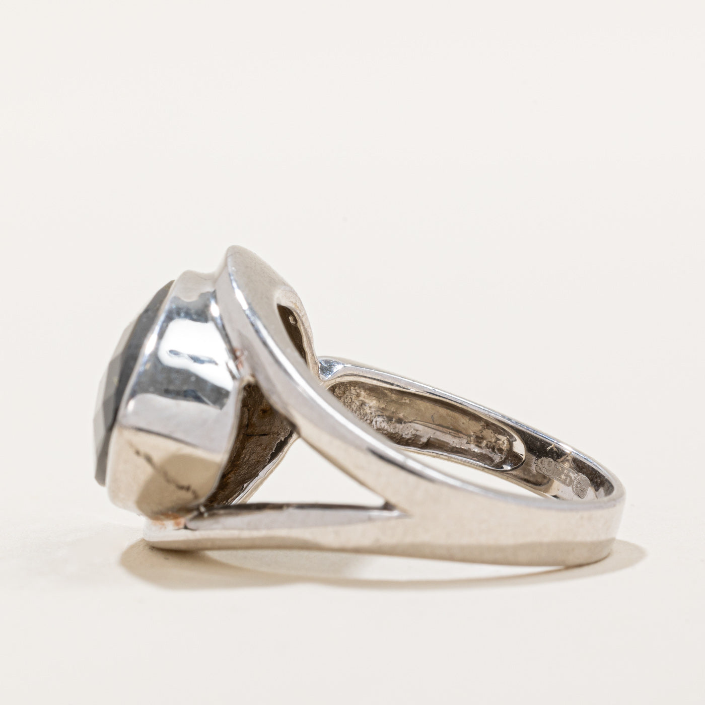 Triplet Ammolite Cocktail Ring | 5.75ct | SZ 9 |