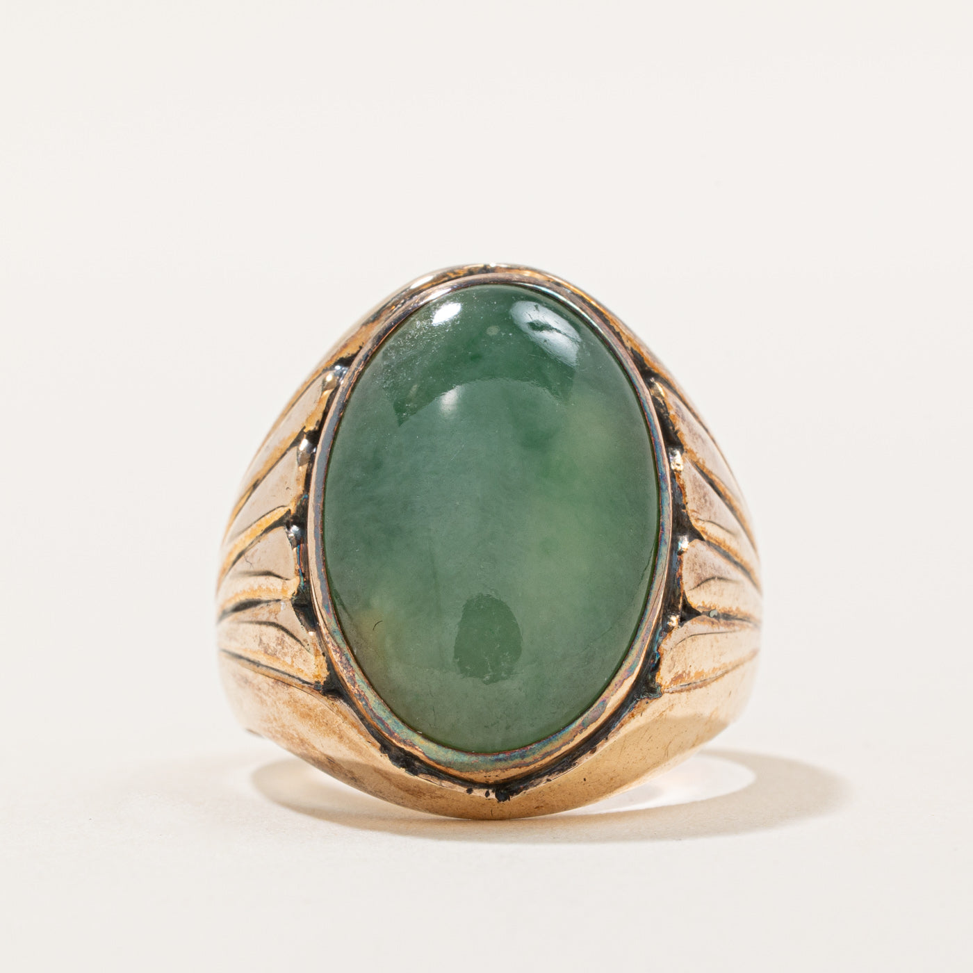 Jadeite Cocktail Ring | 9.00ct | SZ 8 |