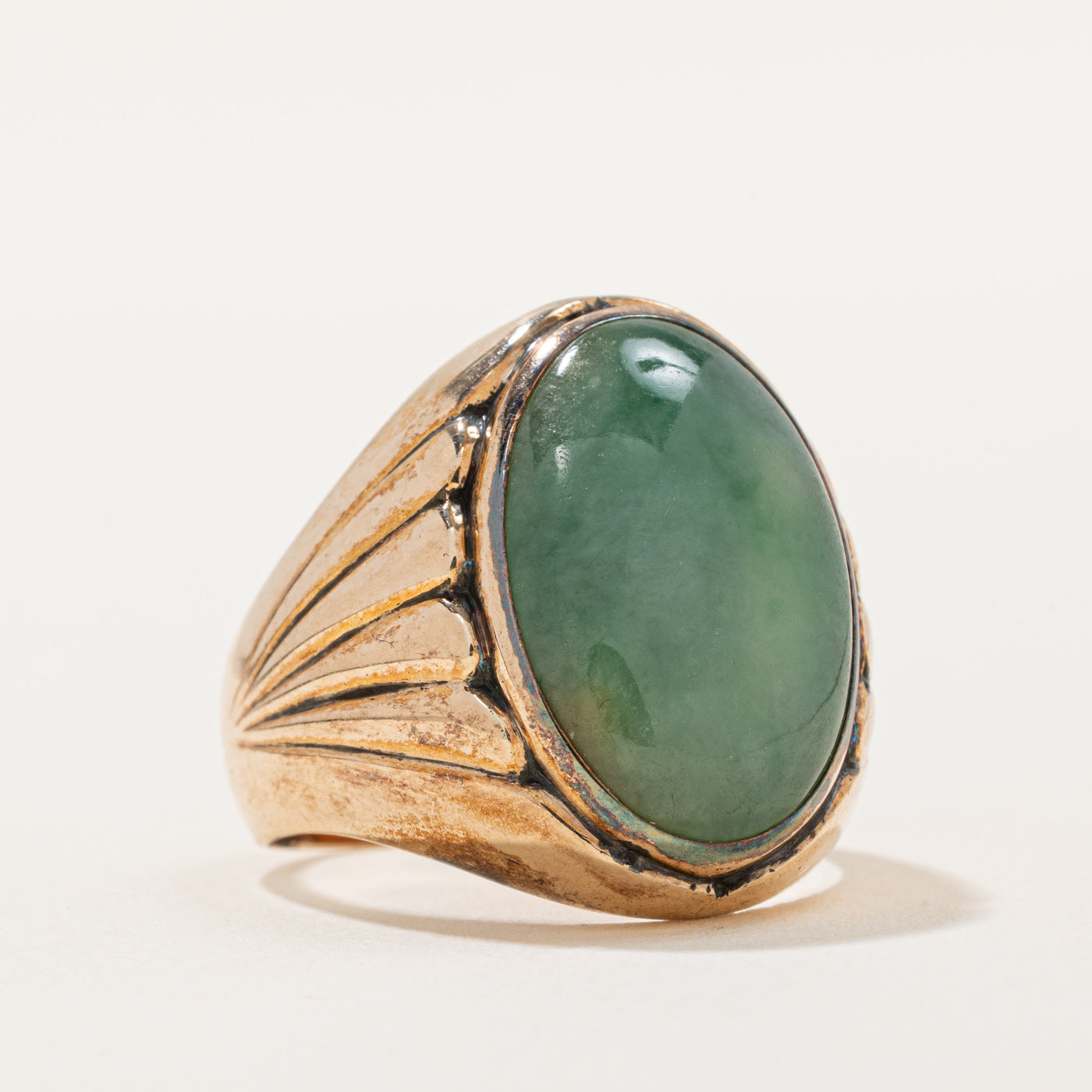 Jadeite Cocktail Ring | 9.00ct | SZ 8 |