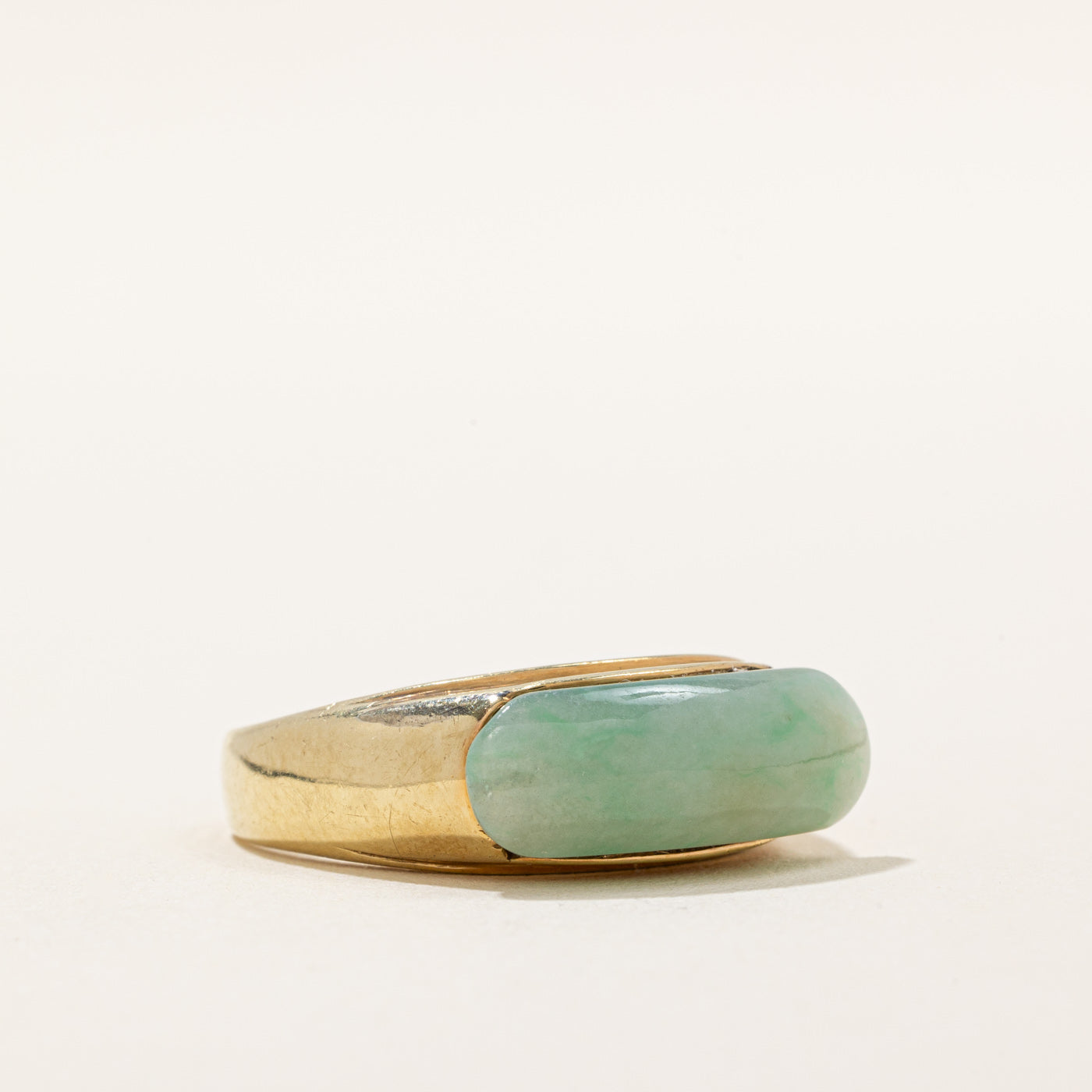 Jadeite Cocktail Ring | 3.60ct | SZ 7.75 |
