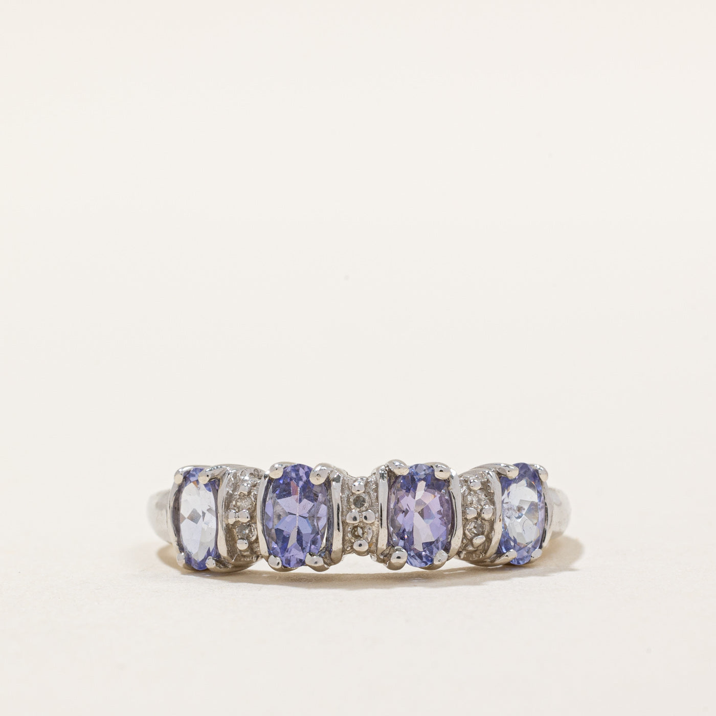 Tanzanite & Diamond Ring | 1.00ctw, 0.03ctw | SZ 9 |