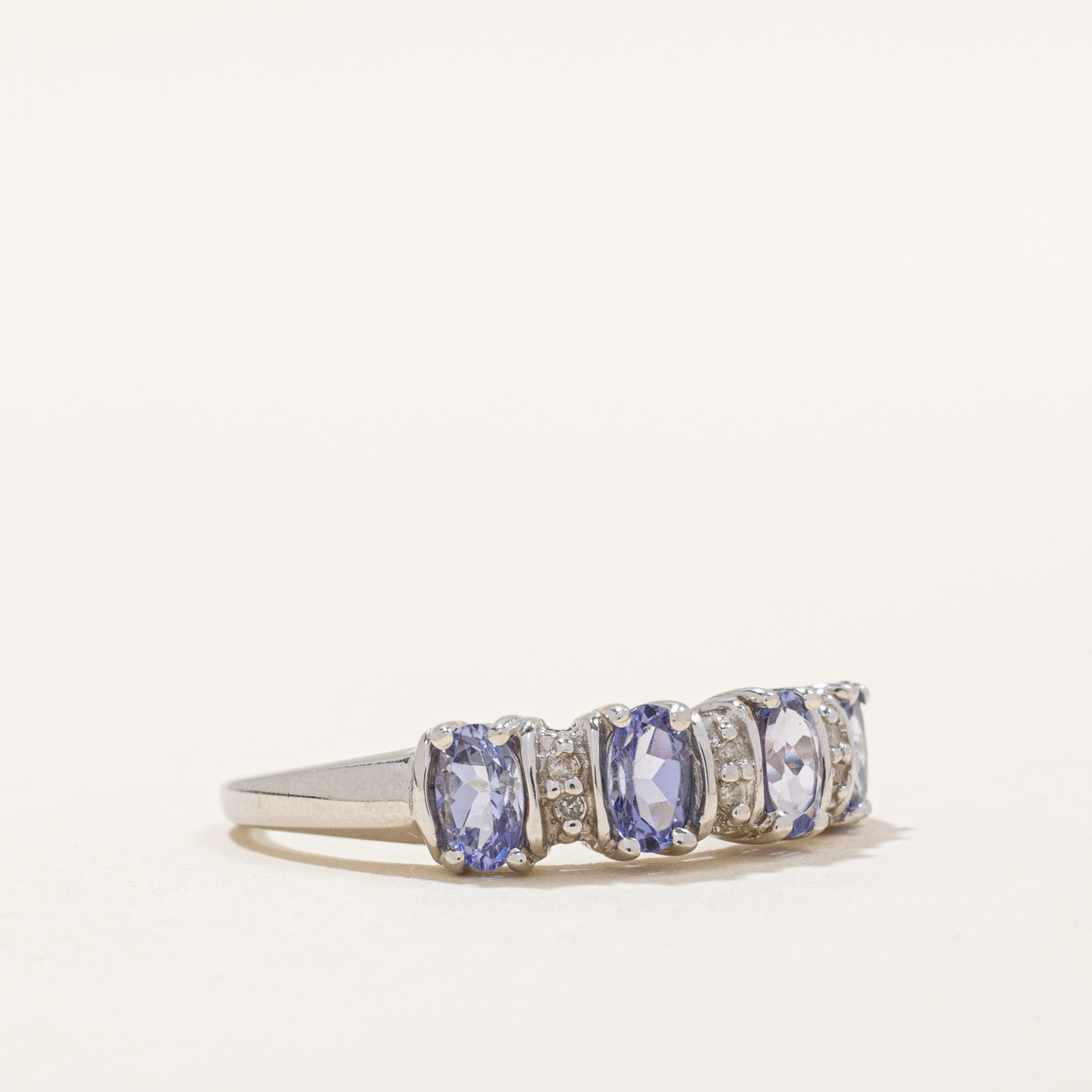 Tanzanite & Diamond Ring | 1.00ctw, 0.03ctw | SZ 9 |